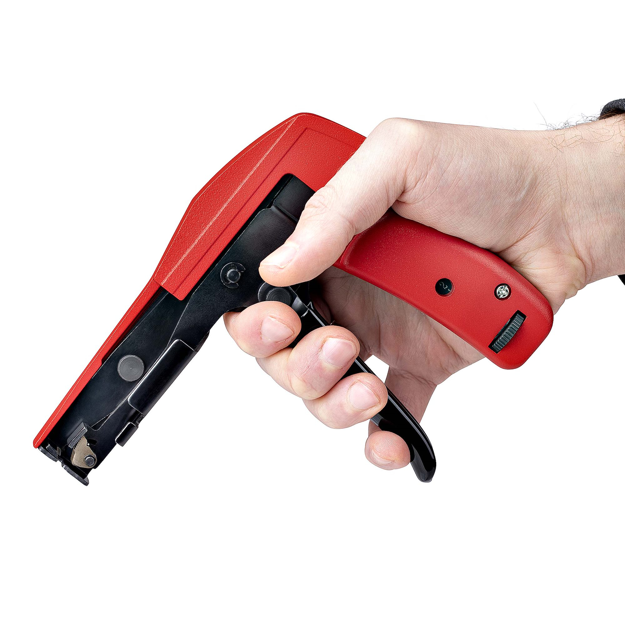 StarTech.com Nylon Cable Tie Gun, Zip Tie Tightener/Install