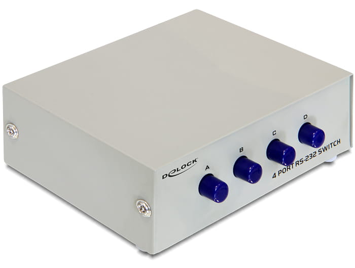 Delock Switch - 4 x seriell - Desktop