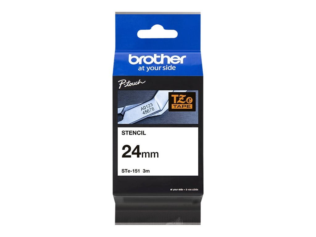 Brother STe-151 - Schwarz - Rolle (2,4 cm x 3