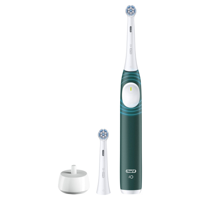 Oral-B 615204, Erwachsener, Vibrierende Zahnbürste, Tägliche Pflege, Sensibel, Super sensitive, Grün, 2 min, Rund