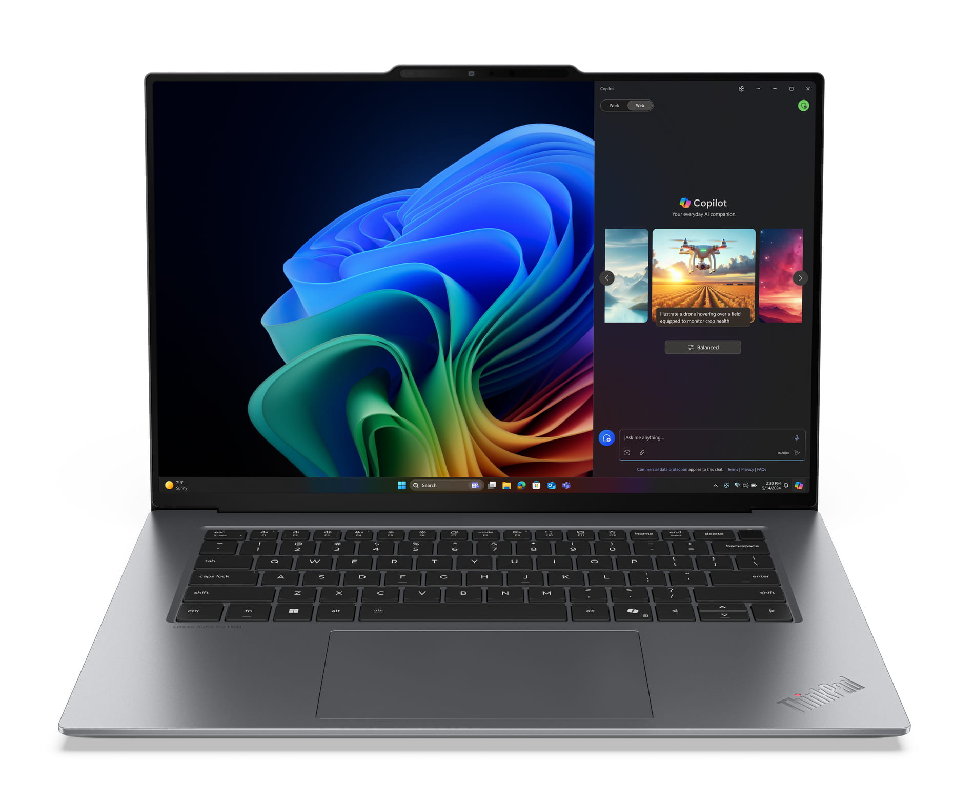 Lenovo ThinkPad X9-15 Gen 1 21Q6 Intel Core Ultra 5 228V / 2.1 GHz - Evo - Win 11 Pro - Arc Graphics 130V - 32 GB RAM - 512 GB SSD NVMe - 38.9 cm (15.3")