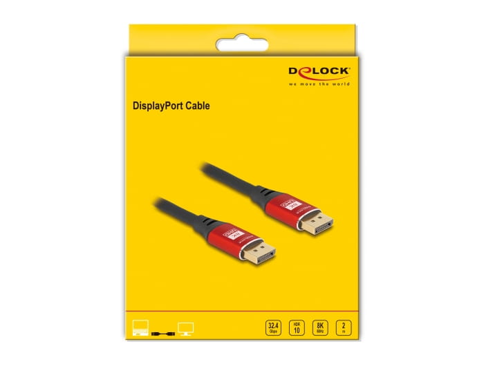 Delock DisplayPort-Kabel - DisplayPort (M)