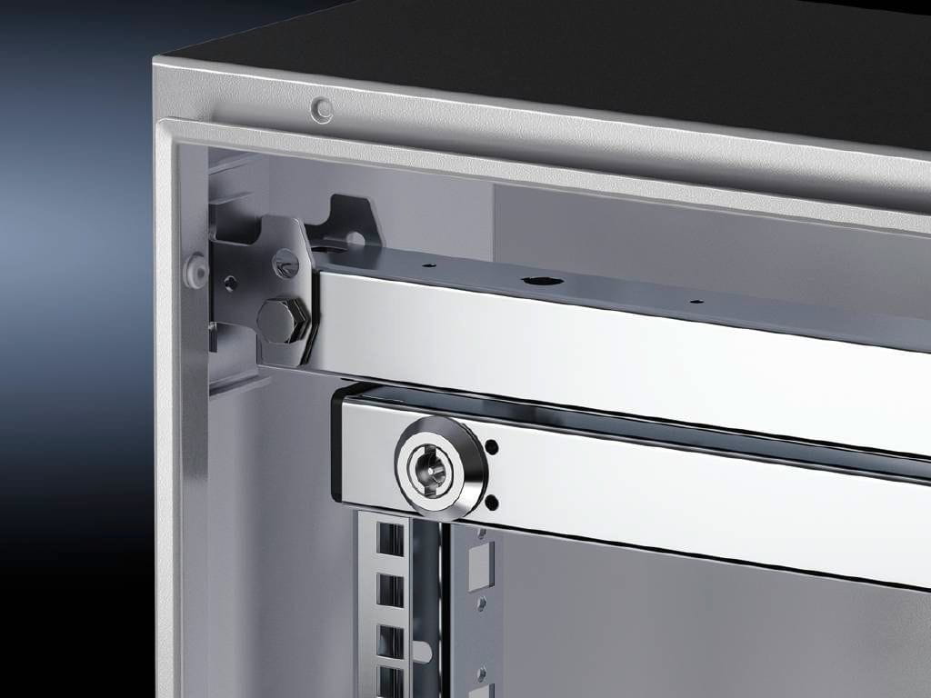 Rittal VX - Rack-Schwingrahmen - galvanisiert - 12U - 48.3 cm (19")