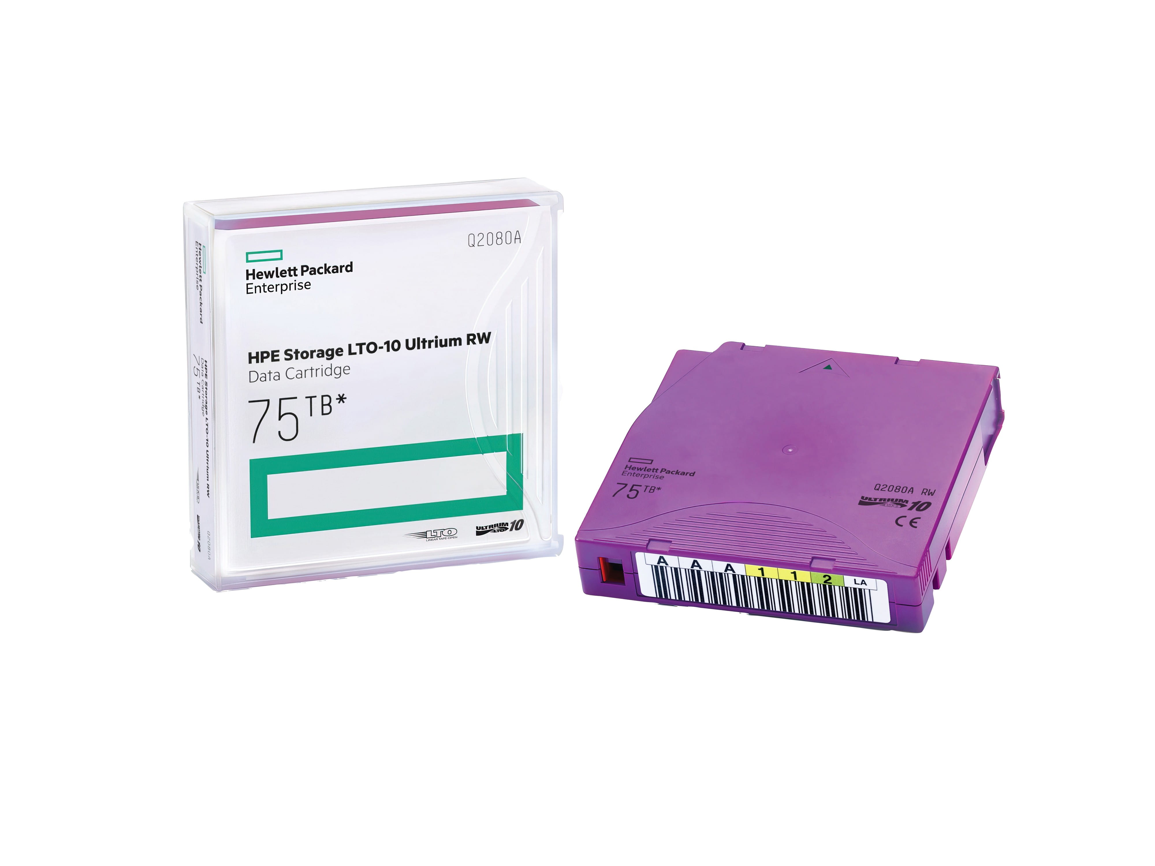 HPE Storage LTO-10 Ultrium RW Non Custom Labeled