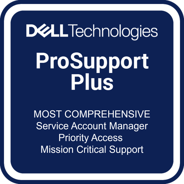 Dell Upgrade from 3Y ProSupport for ISG to 5Y ProSupport Plus 4H Mission Critical - Serviceerweiterung - Arbeitszeit und Ersatzteile (für Server)