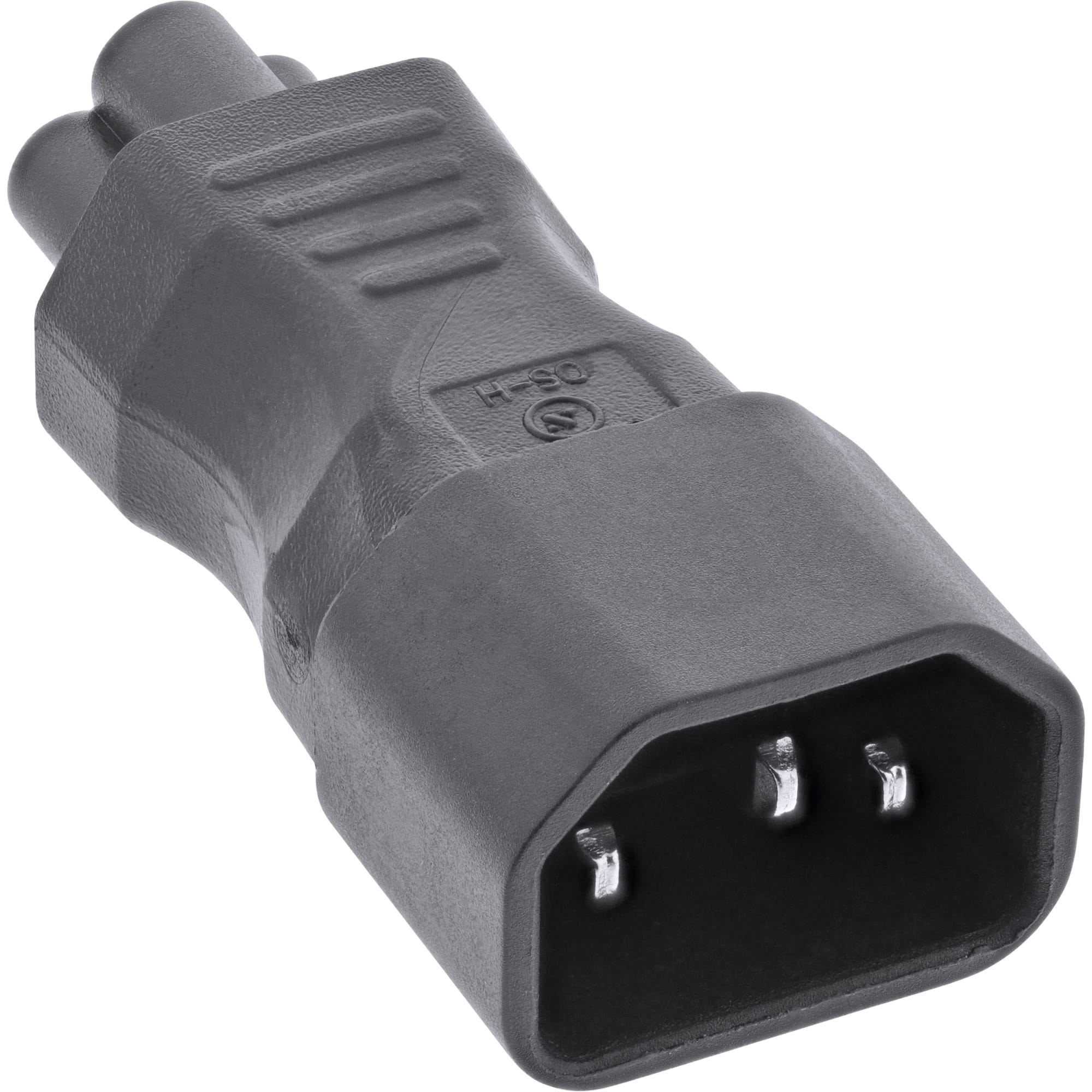 InLine Netzadapter IEC 60320 C14 / C5 - 3pol. Kaltgeräte / Notebook