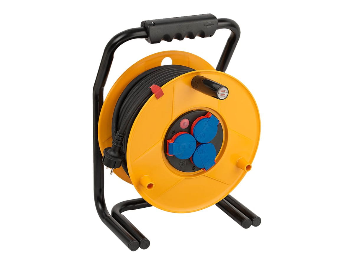 Brennenstuhl Brobusta IP44 cable reel for site