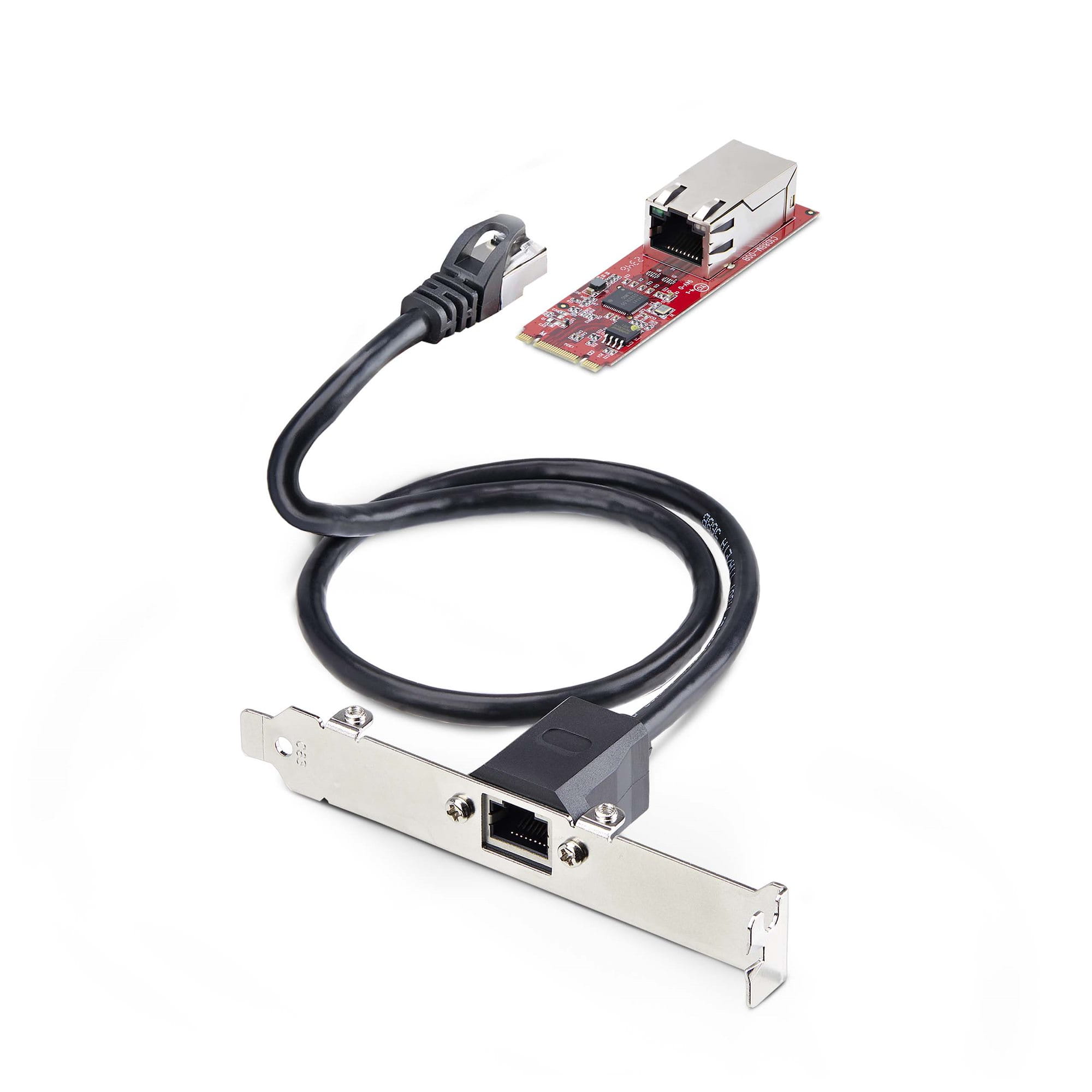 StarTech.com Startech 1-Port 2.5GbE M.2 Network Card, Multi-Gigabit Speeds (2.5G/1G/100M/10M)
