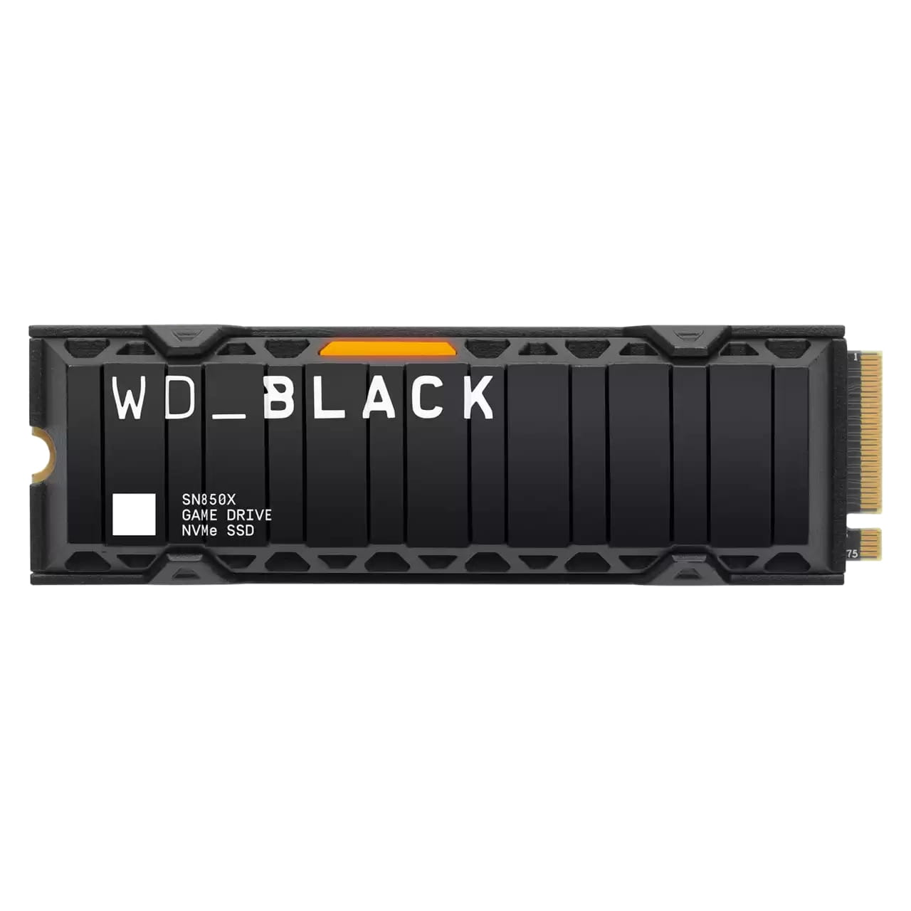 WD WD_BLACK SN850X WDS100T2XHE - SSD - verschlüsselt - 1 TB - intern - M.2 2280 - PCIe 4.0 x4 (NVMe)