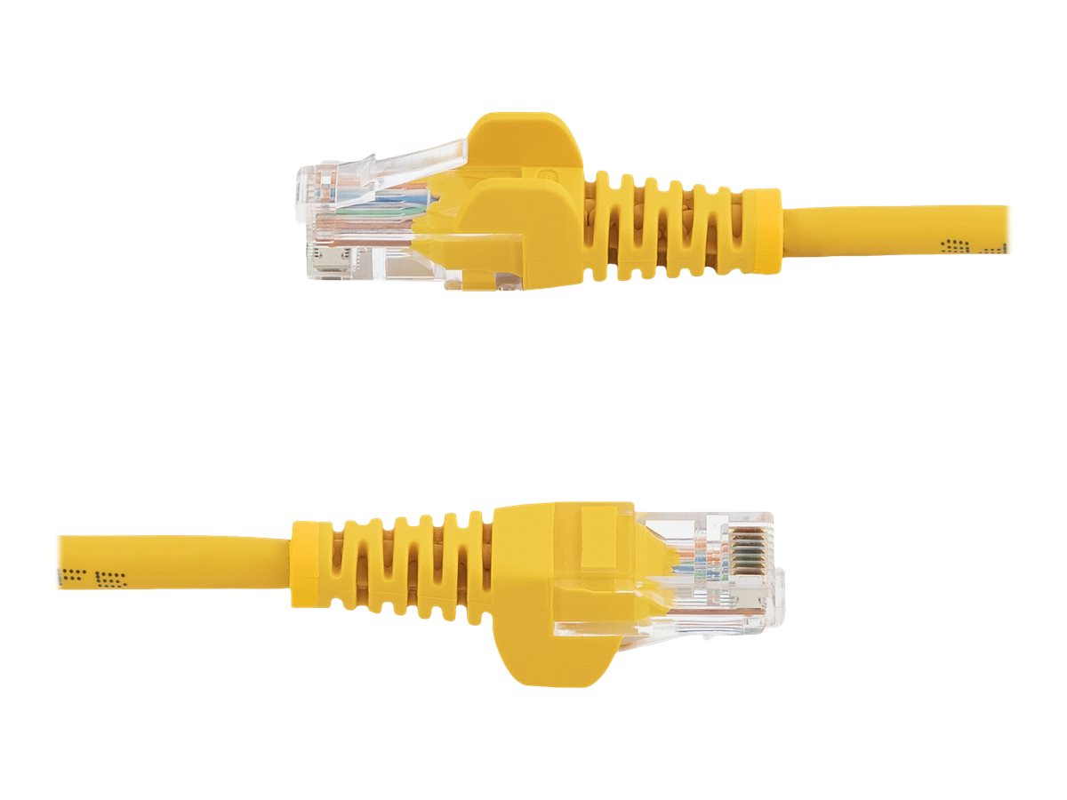 StarTech.com 3m Cat5e RJ45 UTP Netzwerkkabel Snagless - Cat 5e Patchkabel - Gelb - Stecker / Stecker - Patch-Kabel - RJ-45 (M)