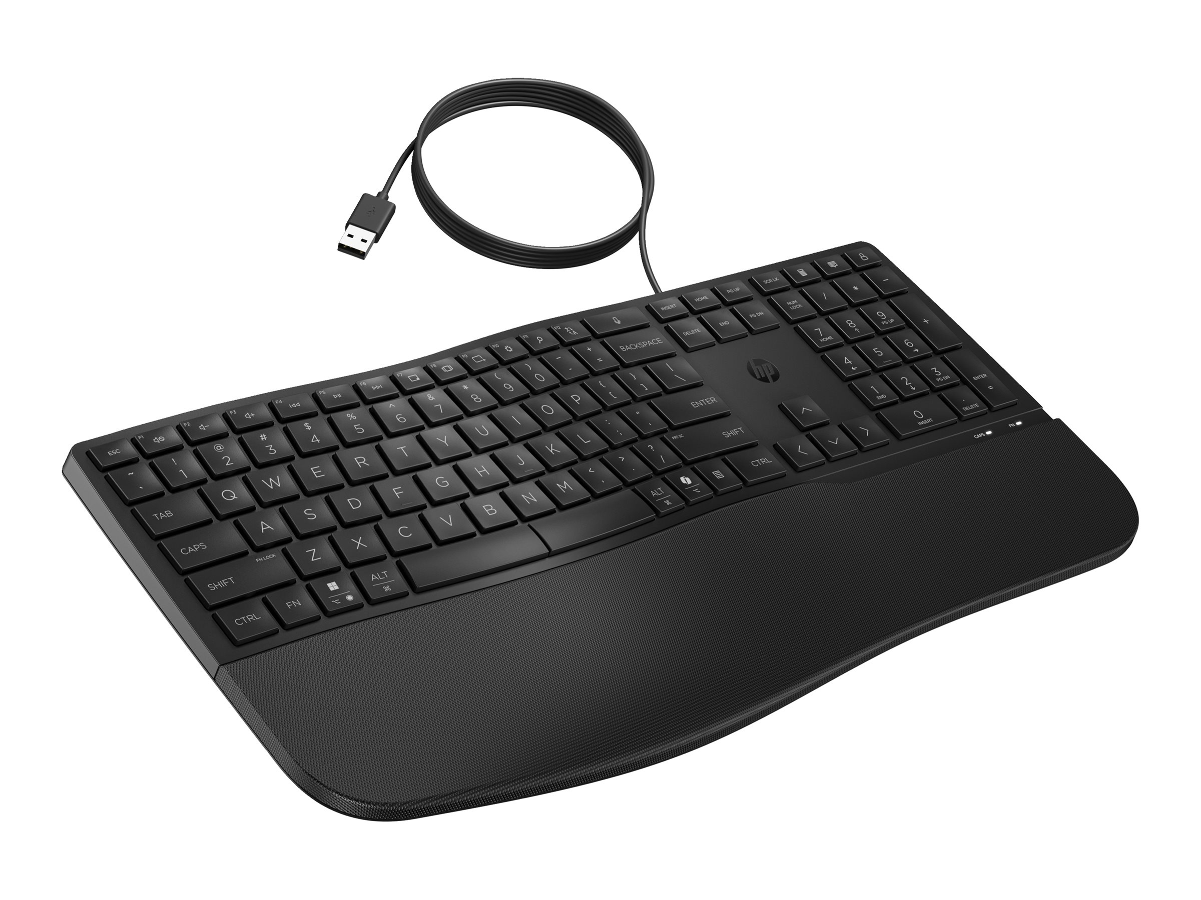 HP 480 Comfort - Tastatur - 3-Zonen-Layout, Multi-Device