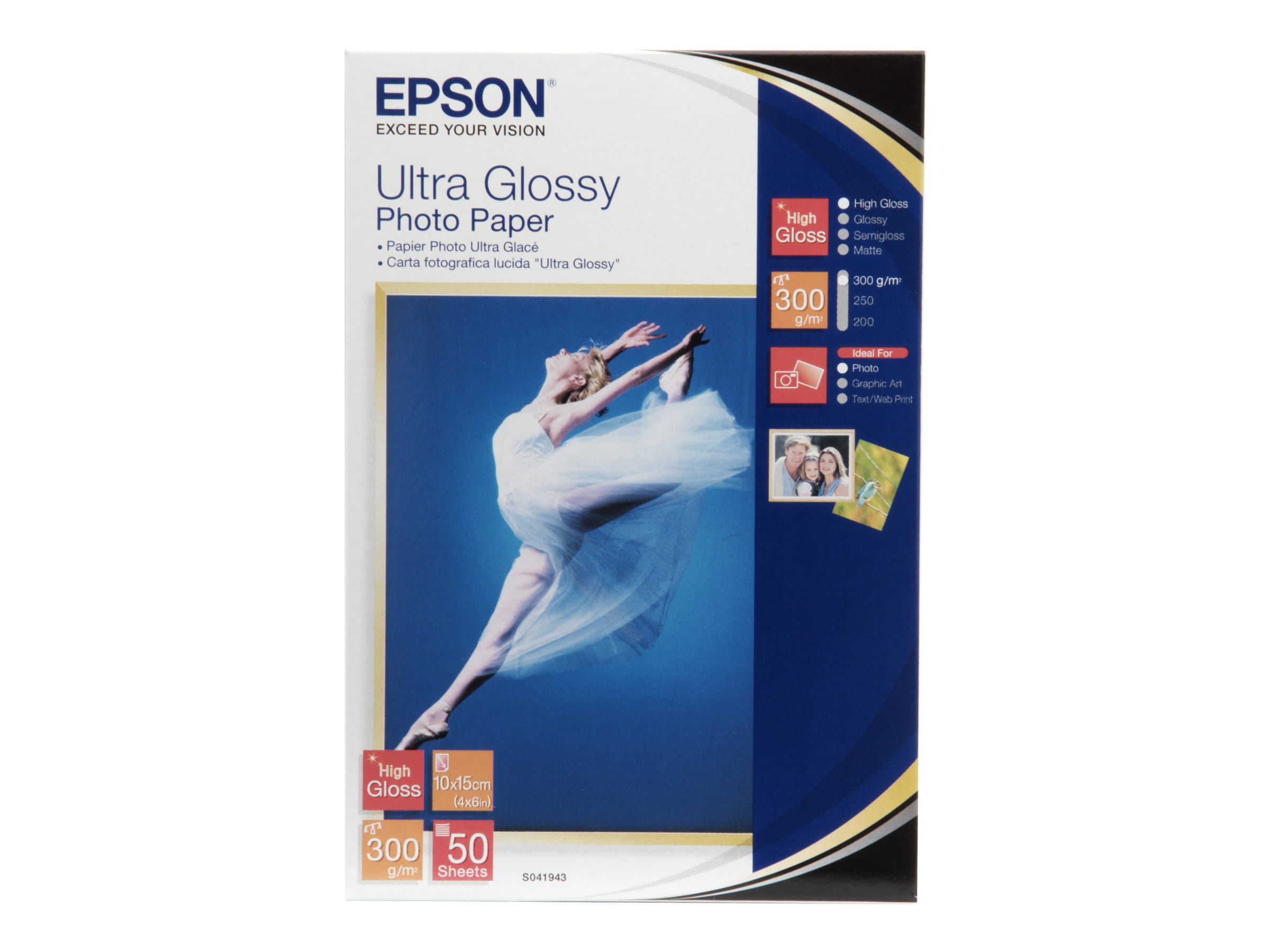 Epson Ultra Glossy Photo Paper - Glänzend - 100 x 150 mm