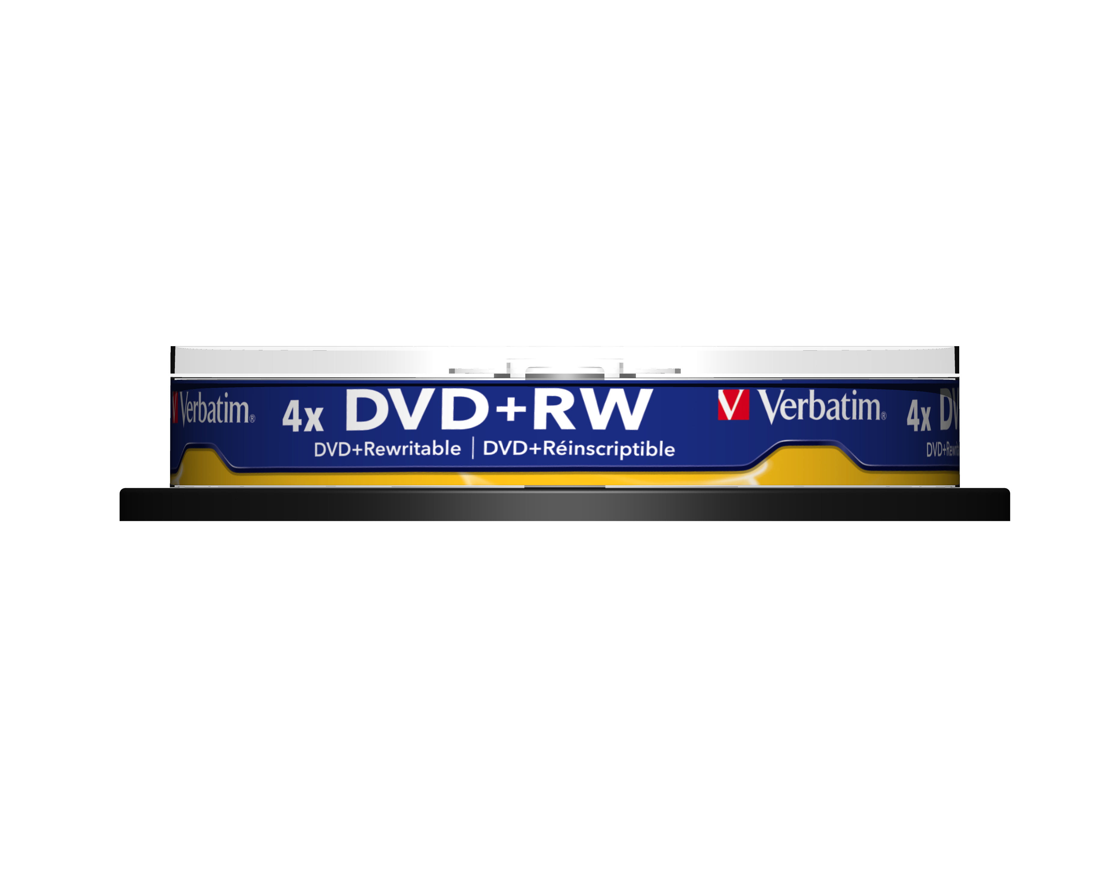 Verbatim 10 x DVD+RW - 4.7 GB (120 Min.) 4x