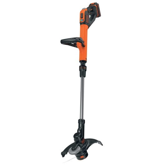 Black & Decker STC1820EPC-QW, Rasentrimmer, Blade, D-Schlaufengriff, Schwarz, Orange, Akku, POWERCOMMAND