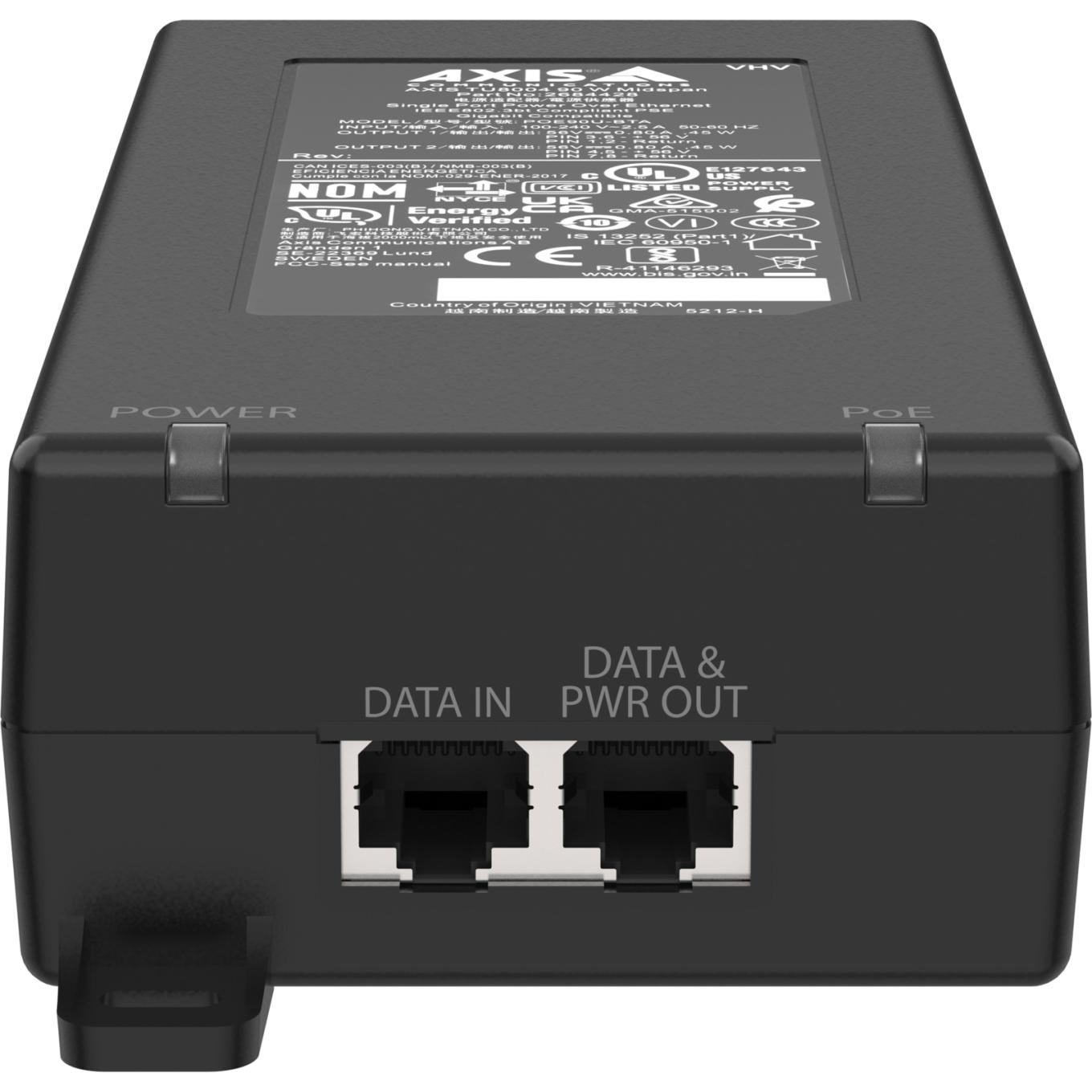 Axis TU8004 - Power Injector (DIN-Schiene montierbar