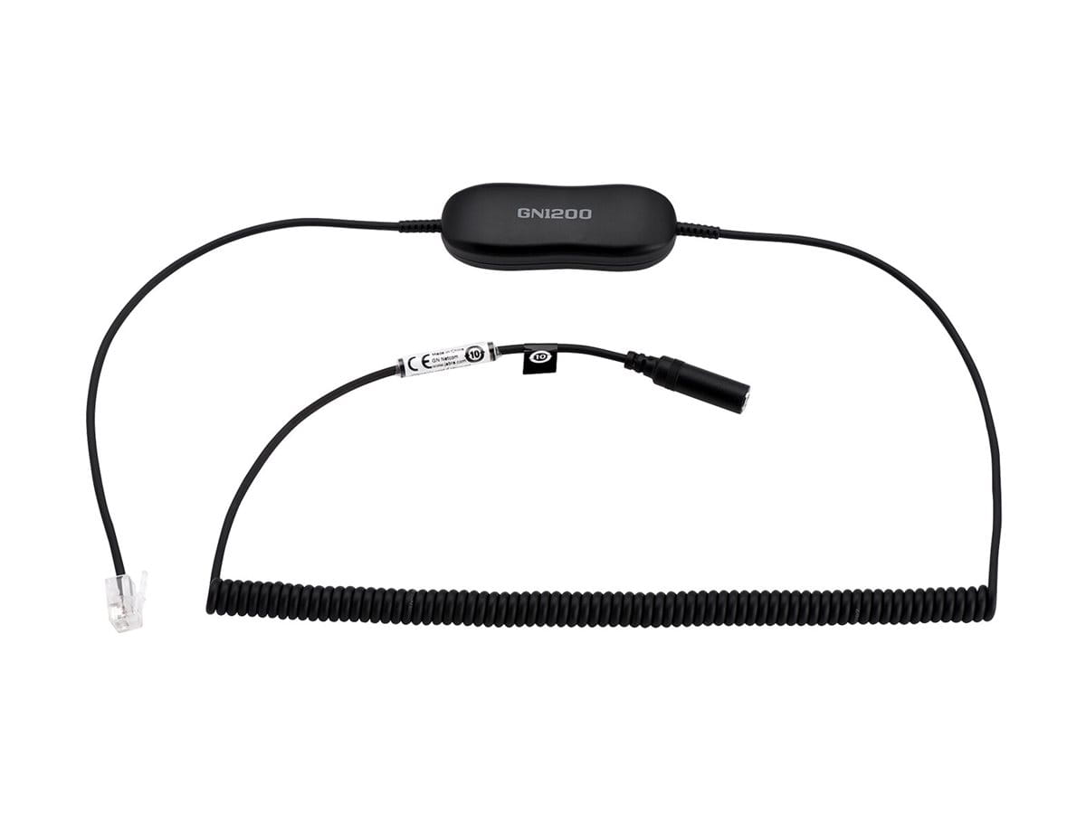 Jabra Anschlusskabel GN1200 3,5mm jack auf RJ