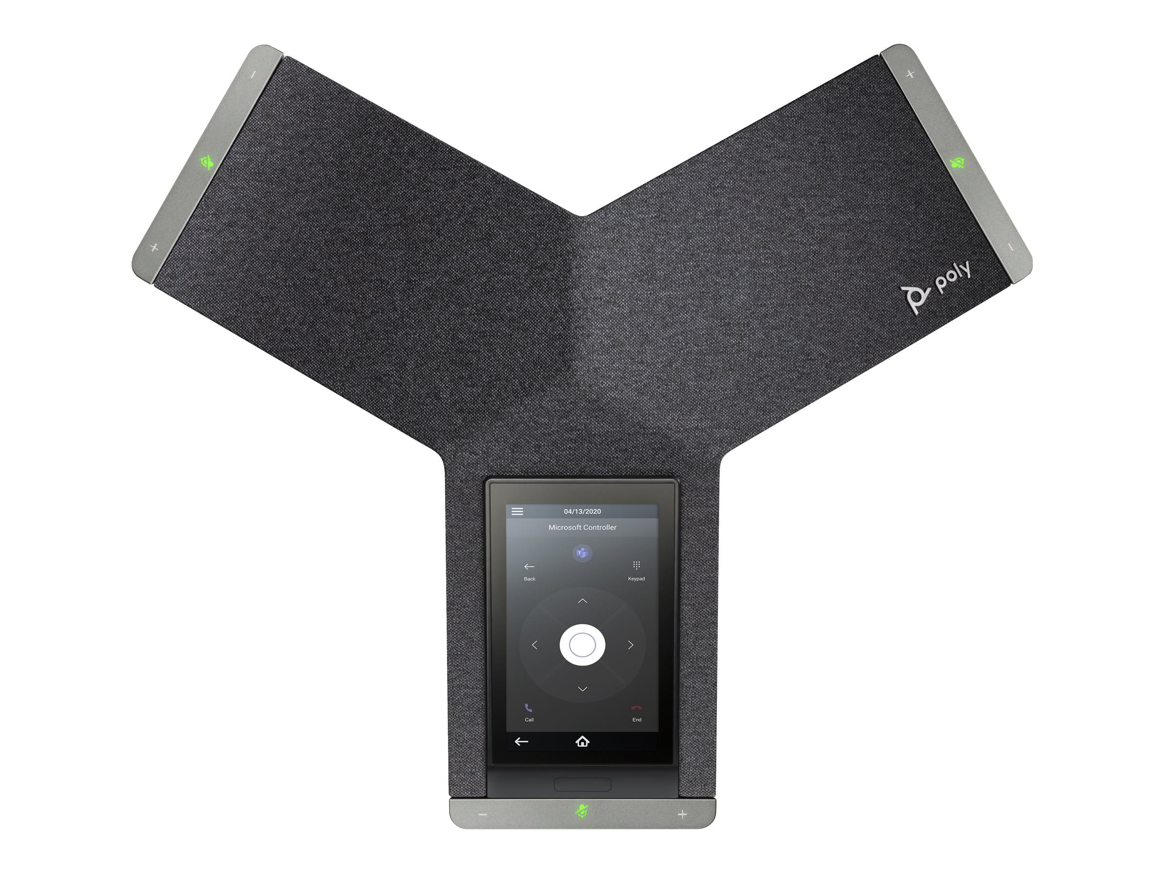 HP Poly Trio C60 NR - Für Microsoft Teams - VoIP-Konferenztelefon - mit Bluetooth-Schnittstelle - IEEE 802.11a/b/g/n (Wi-Fi)