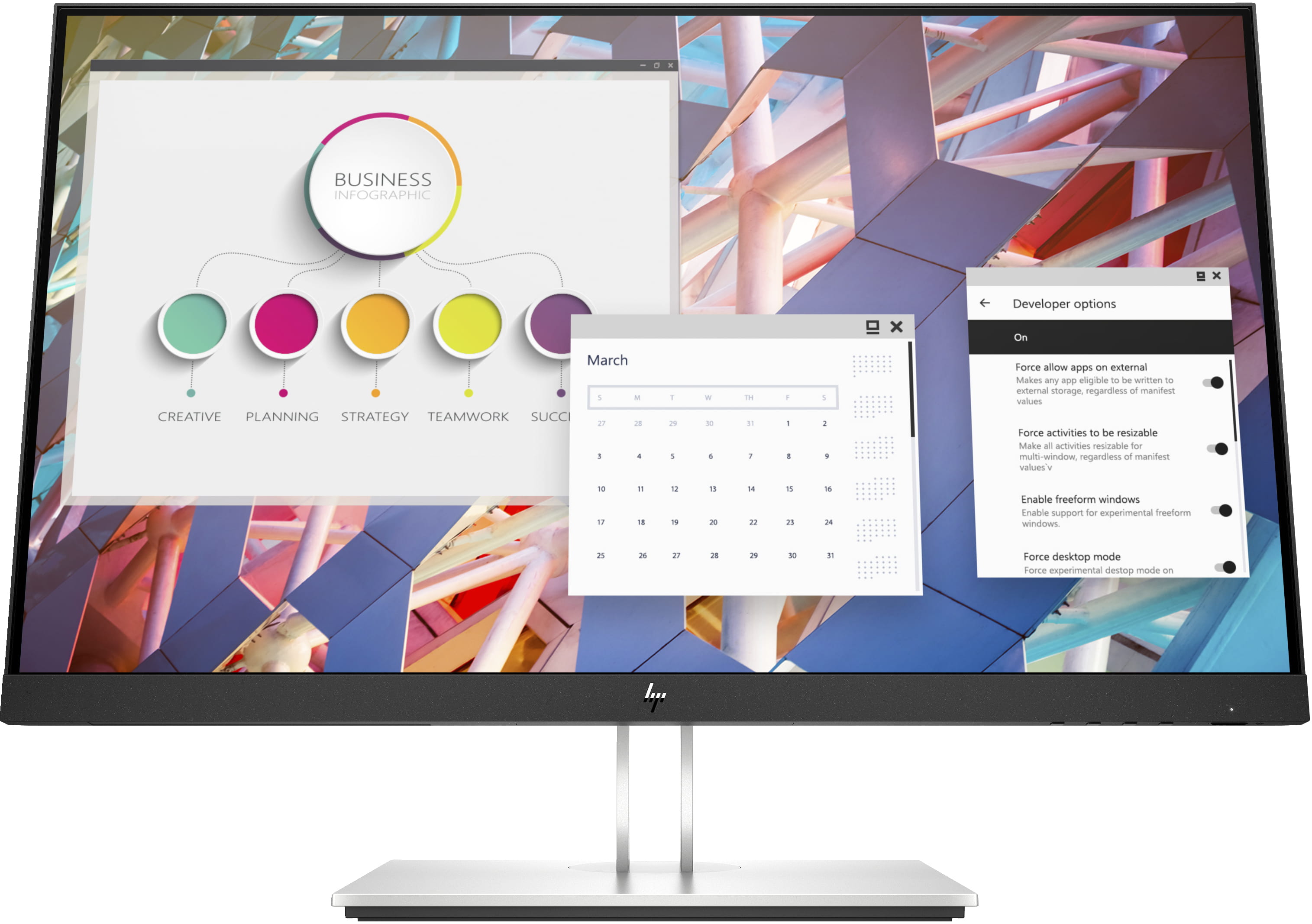 HP E24 G4 - E-Series - LED-Monitor - 60.5 cm (23.8")
