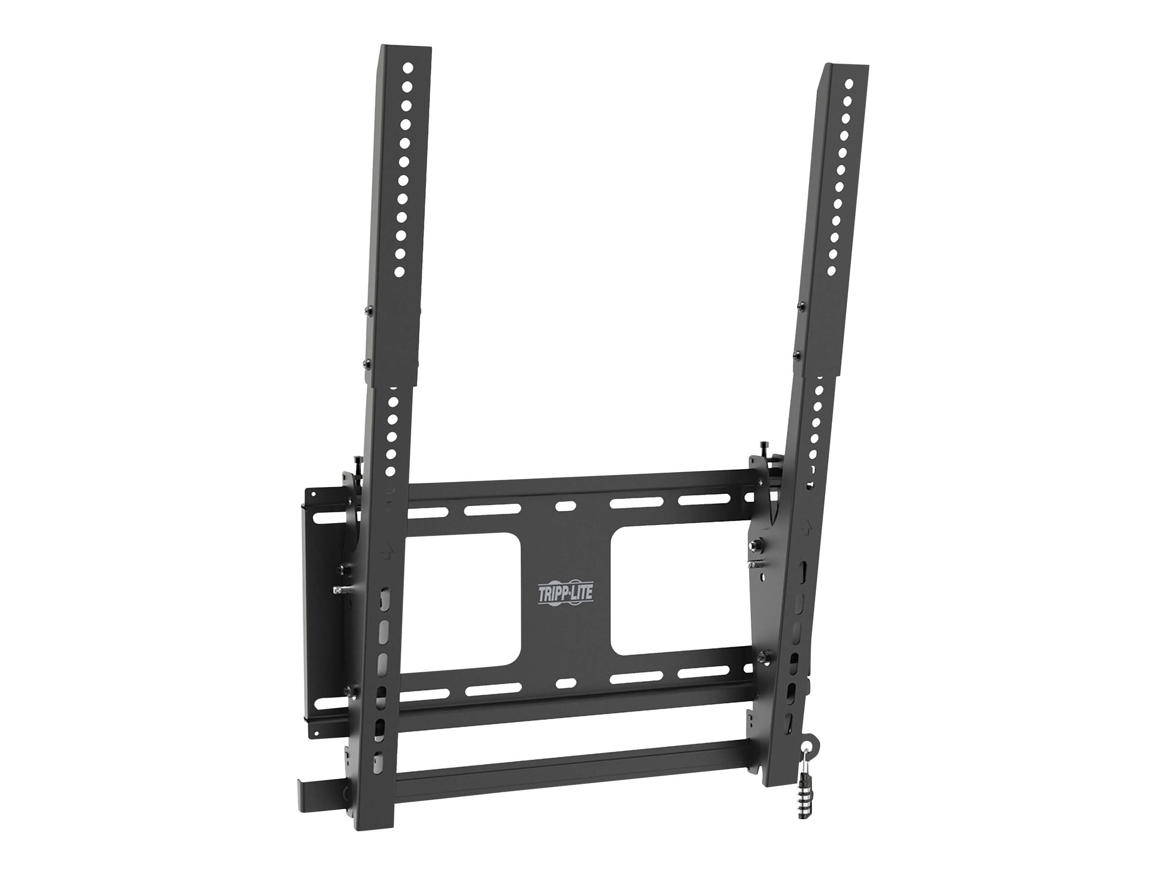 Tripp Eaton Tripp Lite Series Heavy-Duty Tilt Security Display TV Wall Mount for 45-55" TVs & Monitors - Flat Screen, Portrait Mode - Klammer - für TV / Bildschirm - verriegelbar - Stahl - Schwarz - Bildschirmgröße: 114.3-139.7 cm (45"-55")