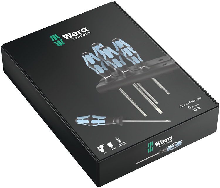 Wera 3334/6, 210 mm, 55 mm, 285 mm, 700 g, Box