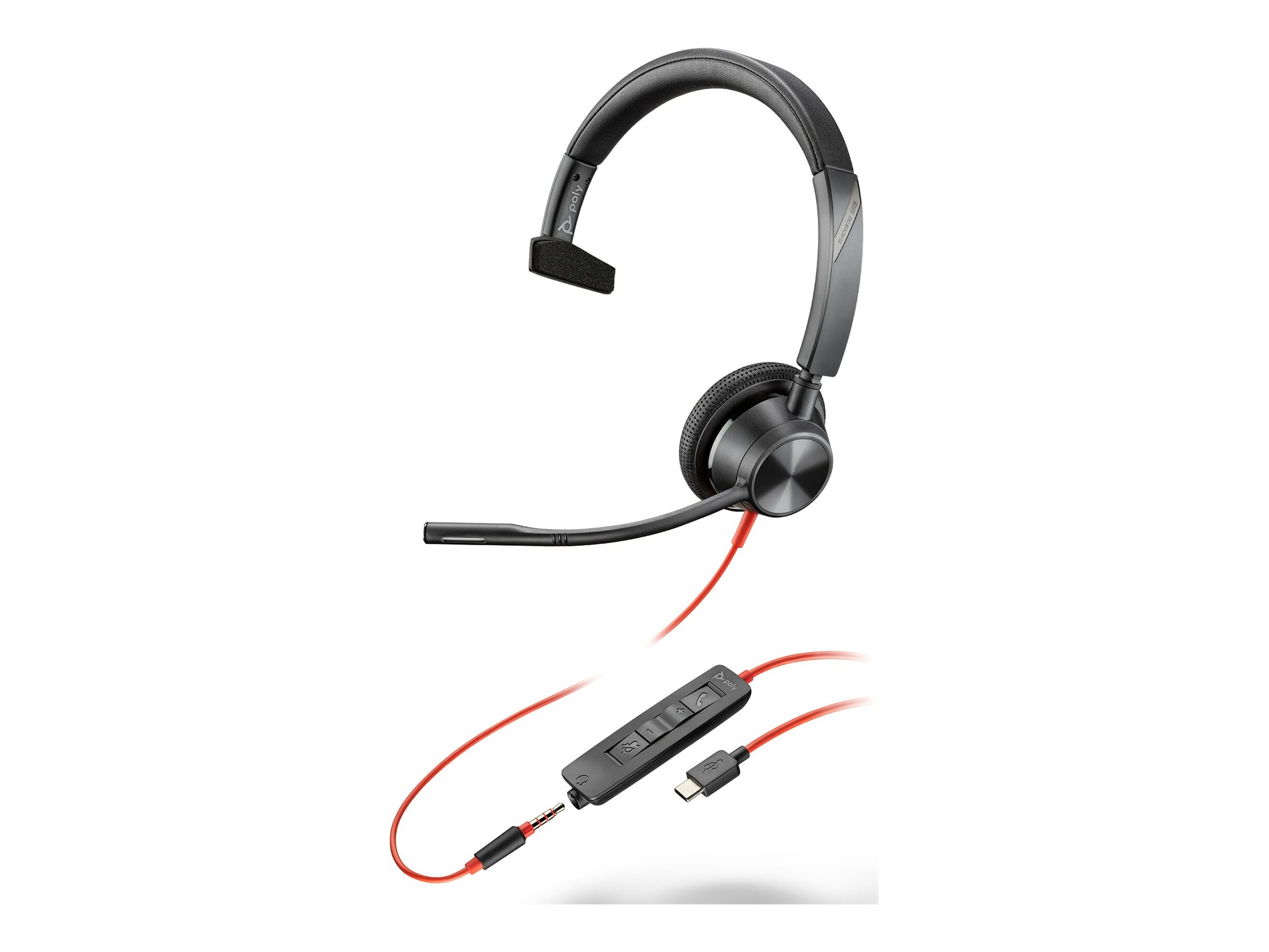 Poly Blackwire 3315 - Blackwire 3300 series - Headset