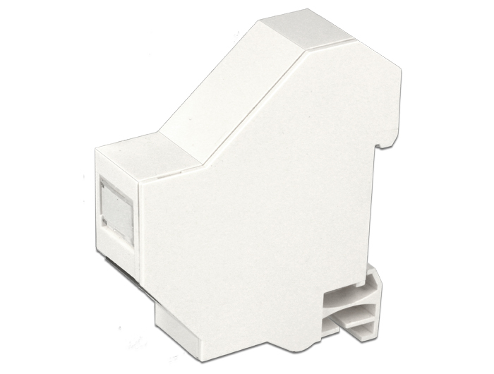 Delock Keystone-Adapterabdeckung für DIN-Schiene