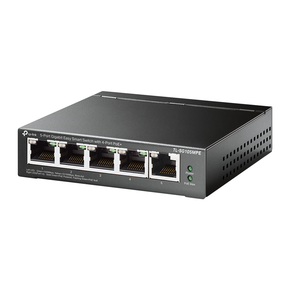 TP-LINK TL-SG105MPE V1.60 - Switch - 5 x 10/100/1000