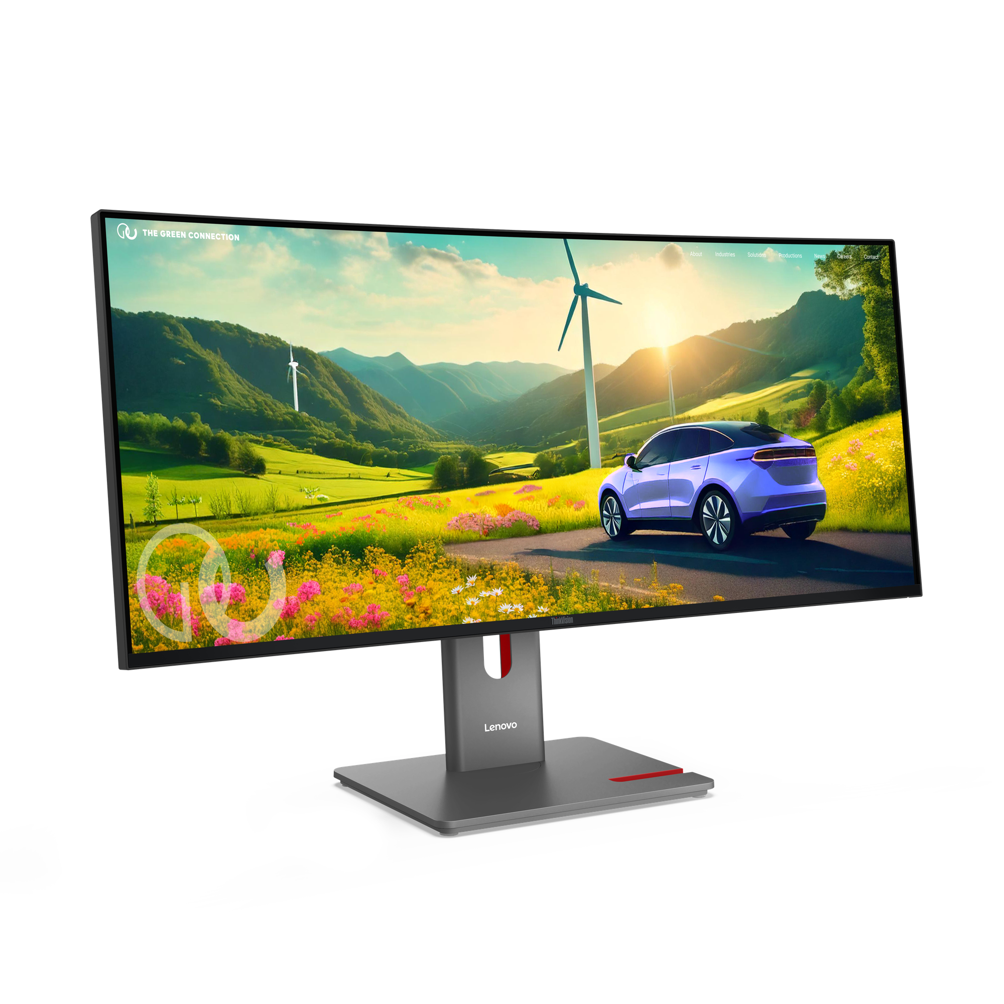 Lenovo ThinkVision P34WD-40 - LED-Monitor - gebogen - 86.4 cm (34")