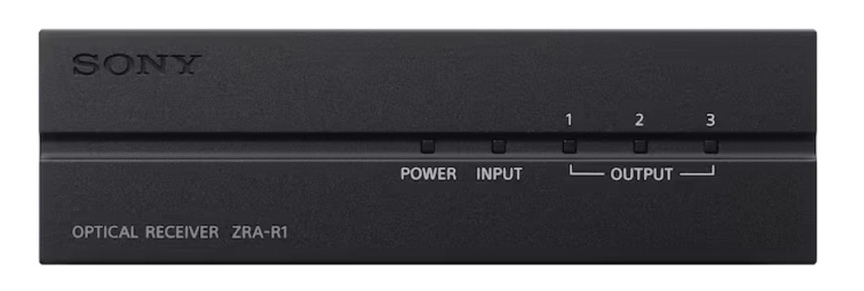 Sony ZRA-R1 - Receiver - Glasfaser - SFP+ / RJ-45