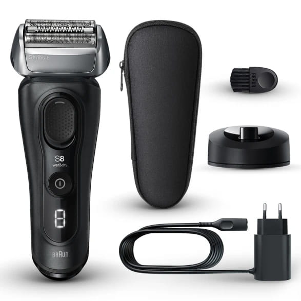 Braun Series 8 8510s, Schwarz, Tasten, Akku, Lithium-Ion (Li-Ion), Integrierte Batterie, 60 min
