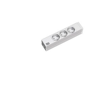 Bachmann Steckdosenleiste (Rack - einbaufähig) - Ausgangsanschlüsse: 3 - 1U - 25.4 cm (10")