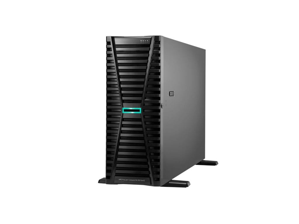 HPE ProLiant Compute ML350 Gen12 - Server - Tower - 4U - zweiweg - 1 x Xeon 6505P / 2.2 GHz - RAM 32 GB - SATA/SAS/NVMe - Hot-Swap 6.4 cm (2.5")