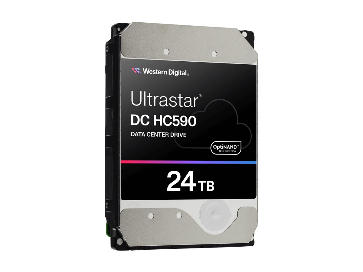 WD Ultrastar DC HC590 0F65642 - Festplatte - Datencenter - verschlüsselt - 24 TB - intern - 3.5" (8.9 cm)