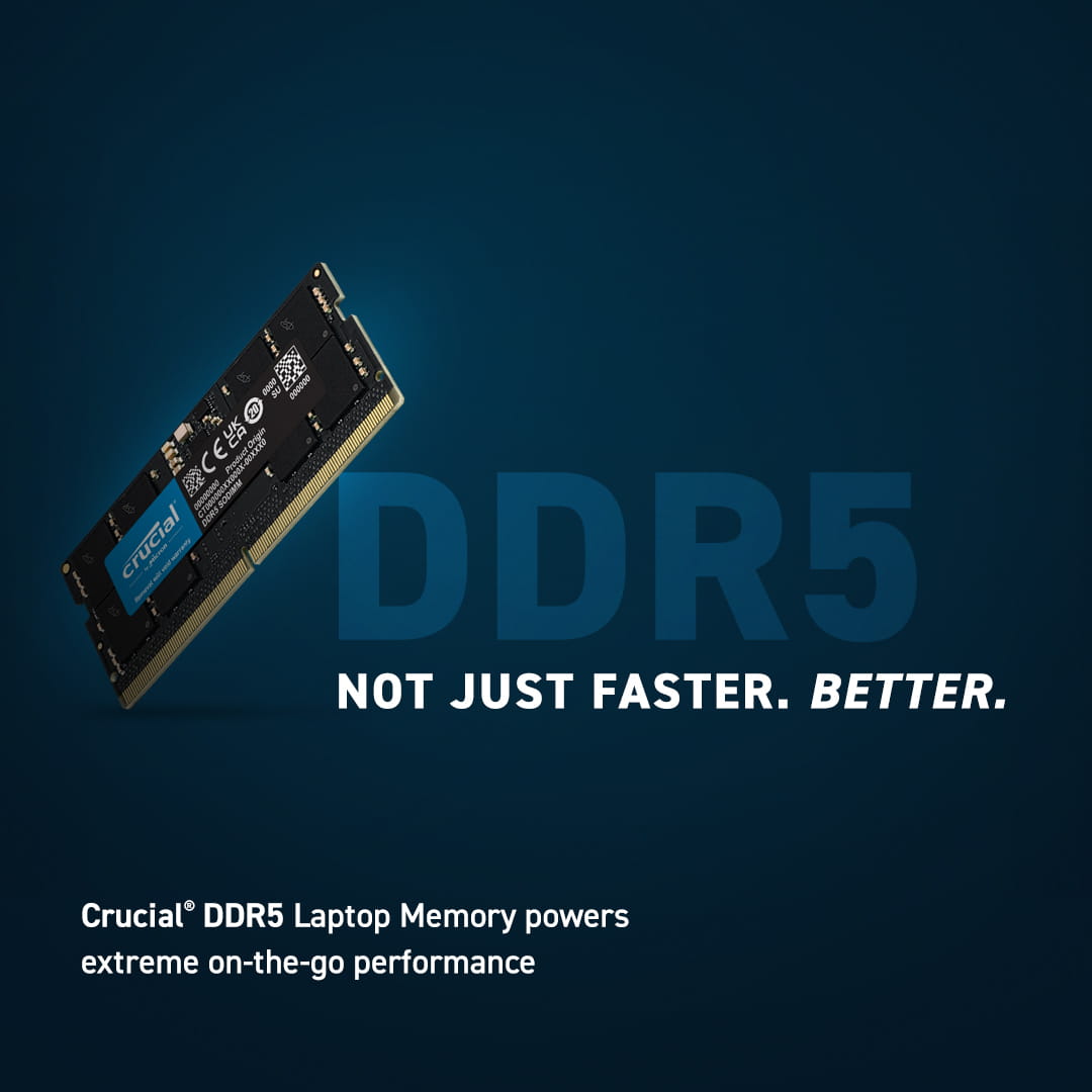 Crucial DDR5 - Modul - 8 GB - SO DIMM 262-PIN