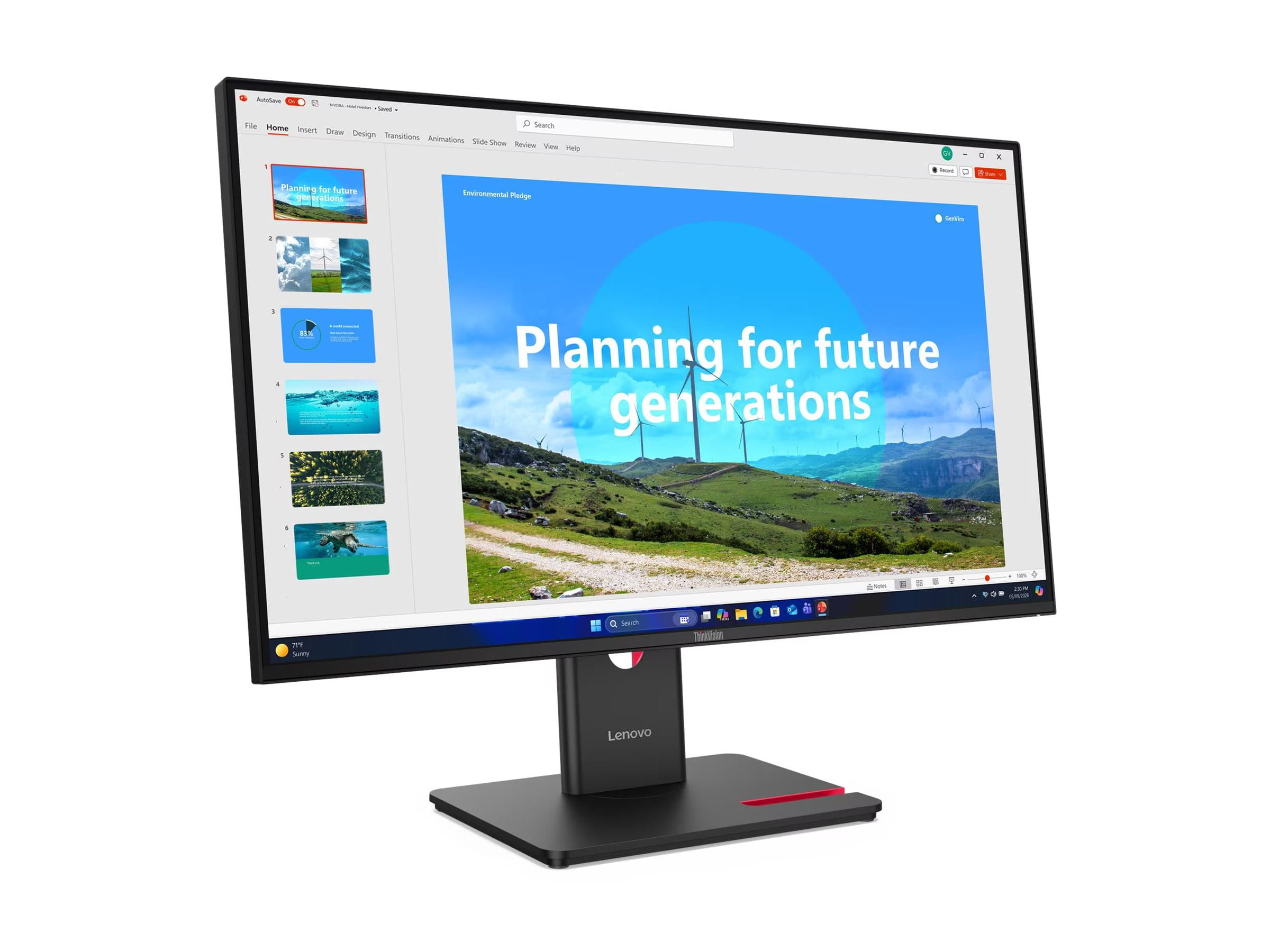 Lenovo ThinkVision T27D-40 - LED-Monitor - 68.6 cm (27")
