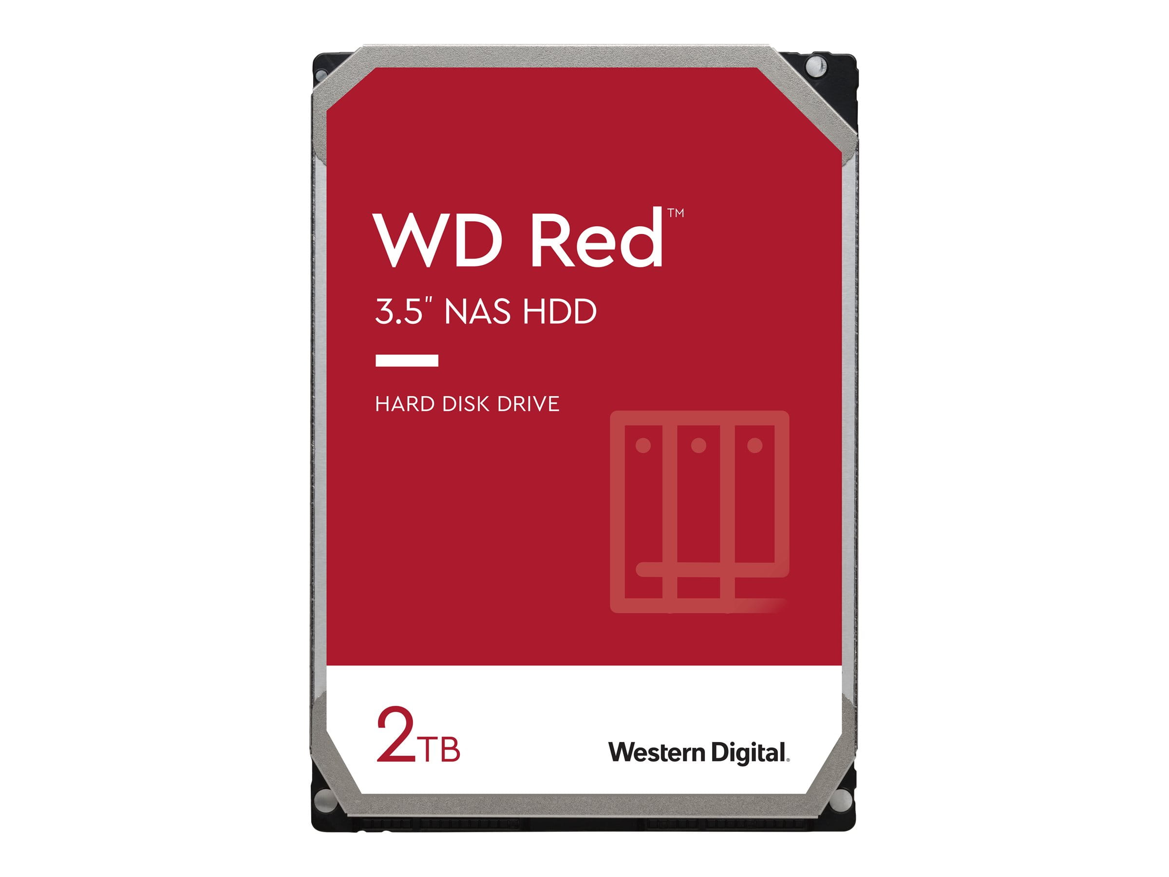 WD Red WD20EFAX - Festplatte - 2 TB - intern - 3.5" (8.9 cm)