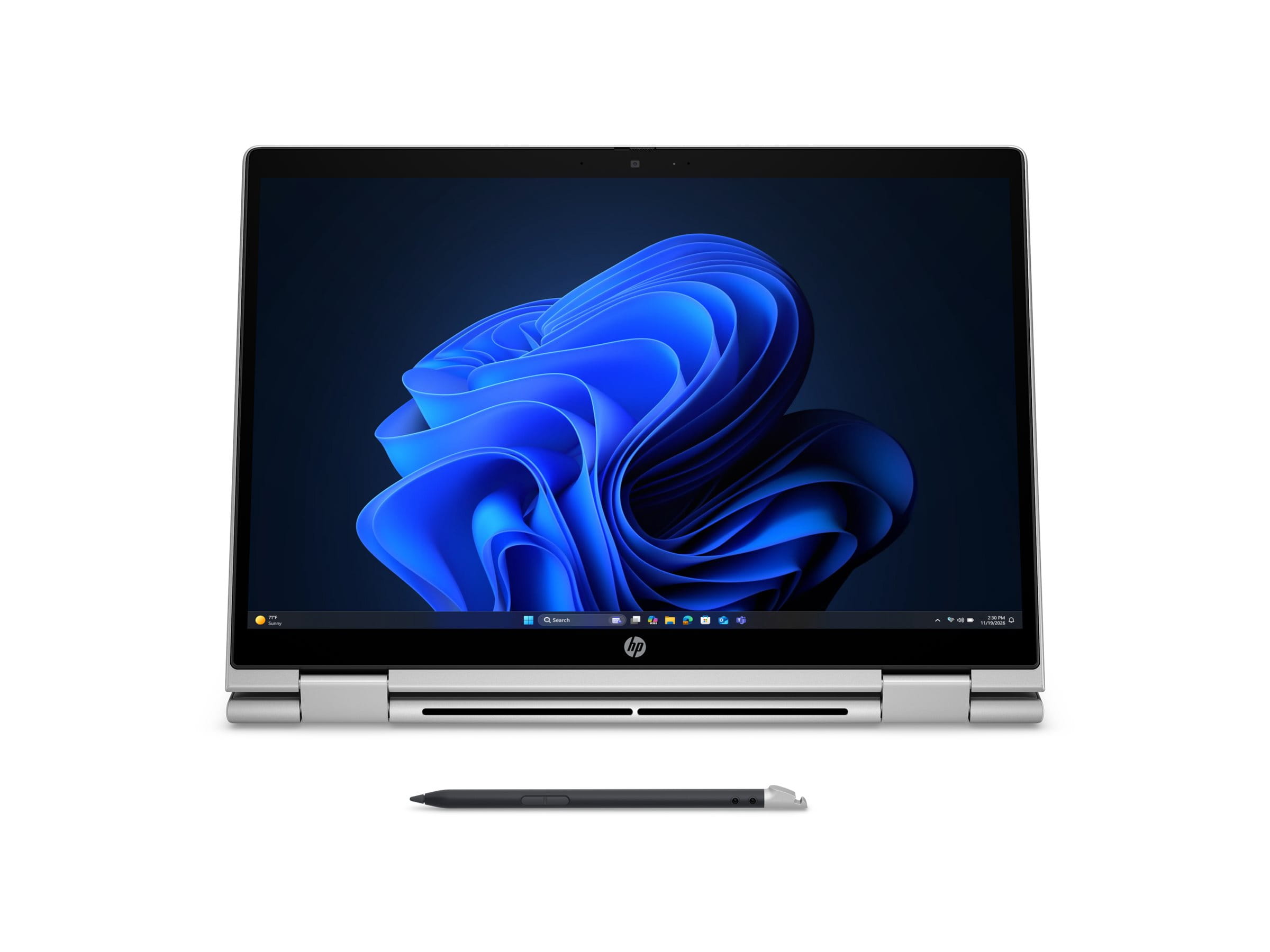 HP ProBook 4 Flip G2i Notebook - Flip-Design - Intel Core 7 350 / 1.5 GHz - Win 11 Pro - Intel Graphics - 32 GB RAM - 1 TB SSD NVMe - 33.8 cm (13.3")