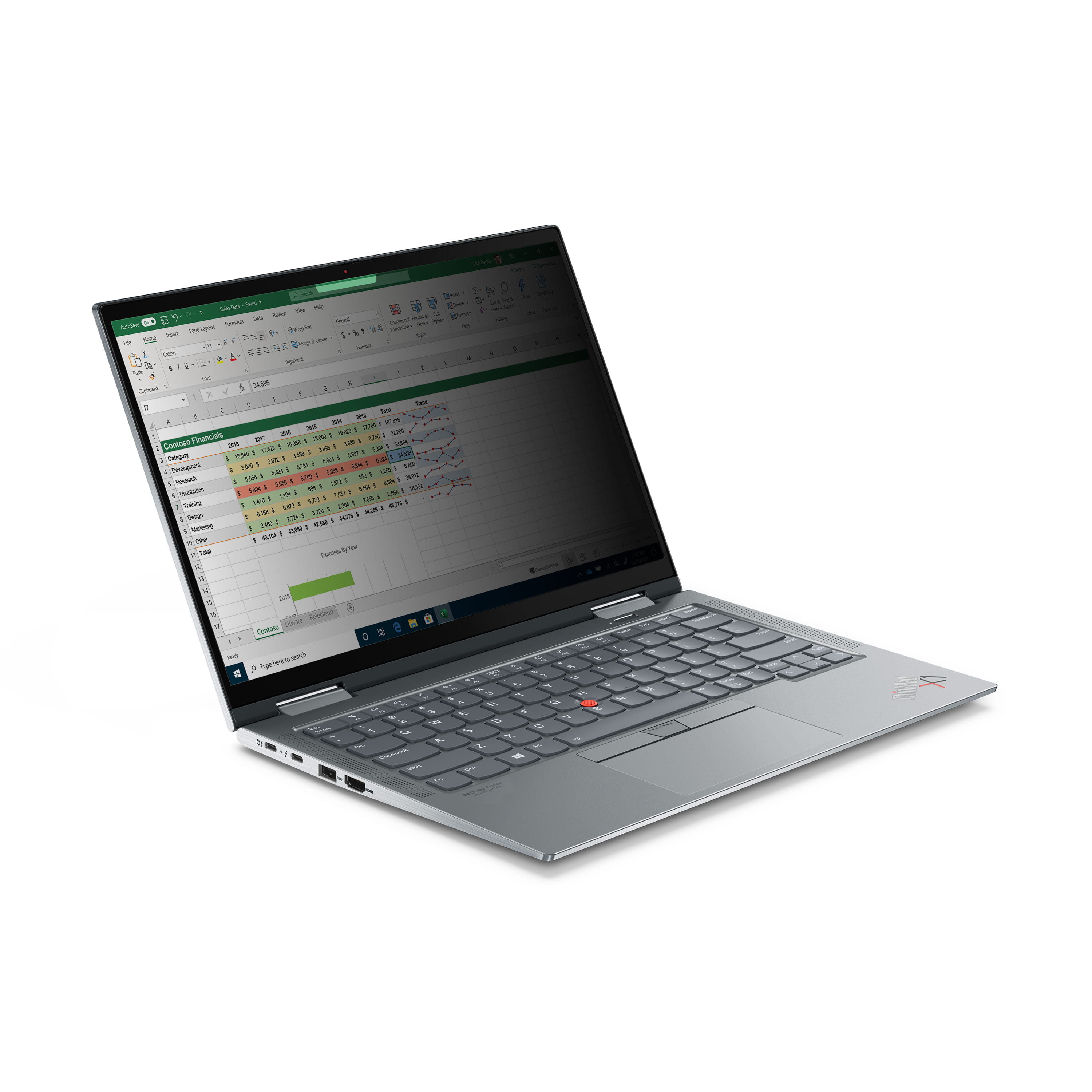 Lenovo Blickschutzfilter für Notebook - 35.6 cm (14")