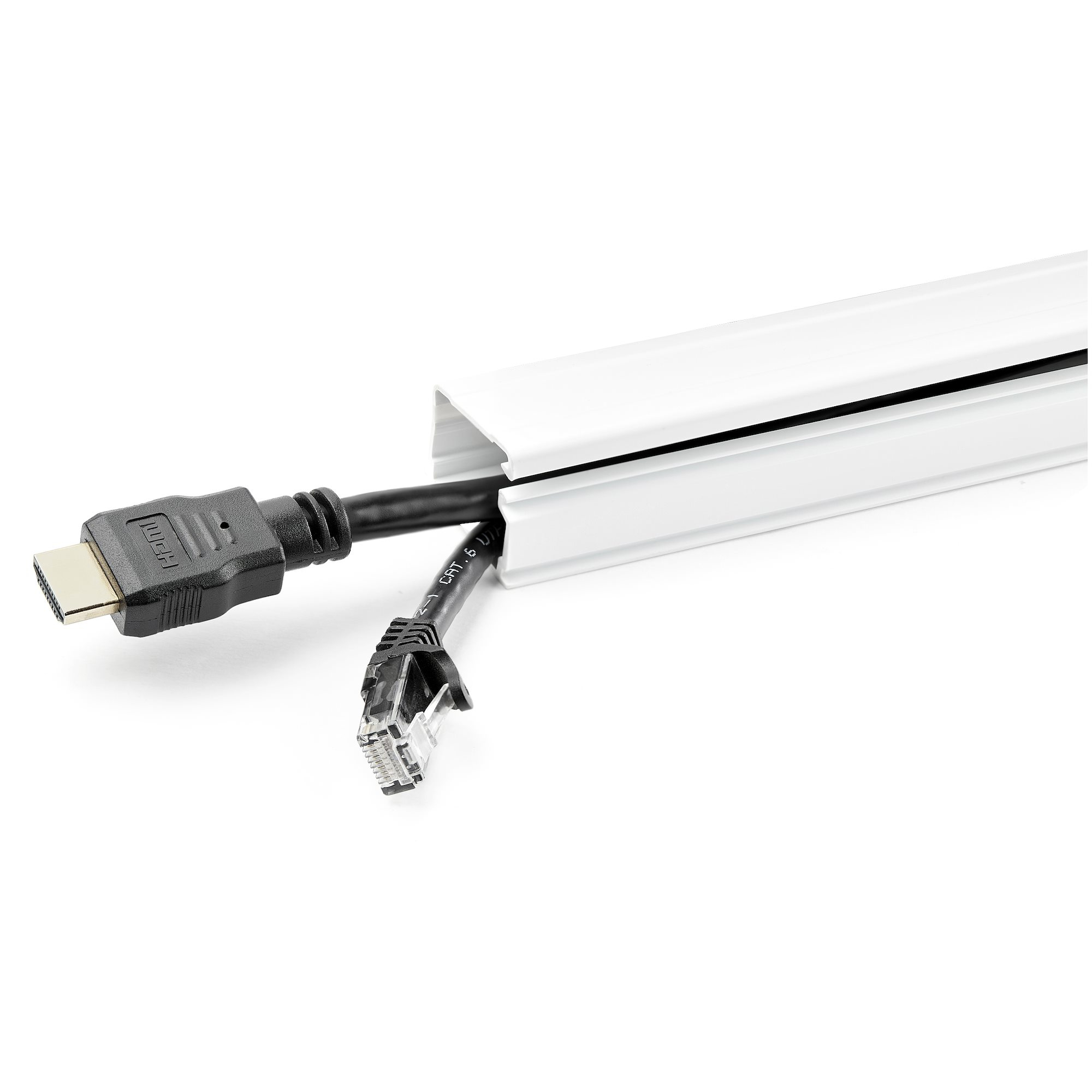 StarTech.com 1,8m Kabelkanal Selbstklebend