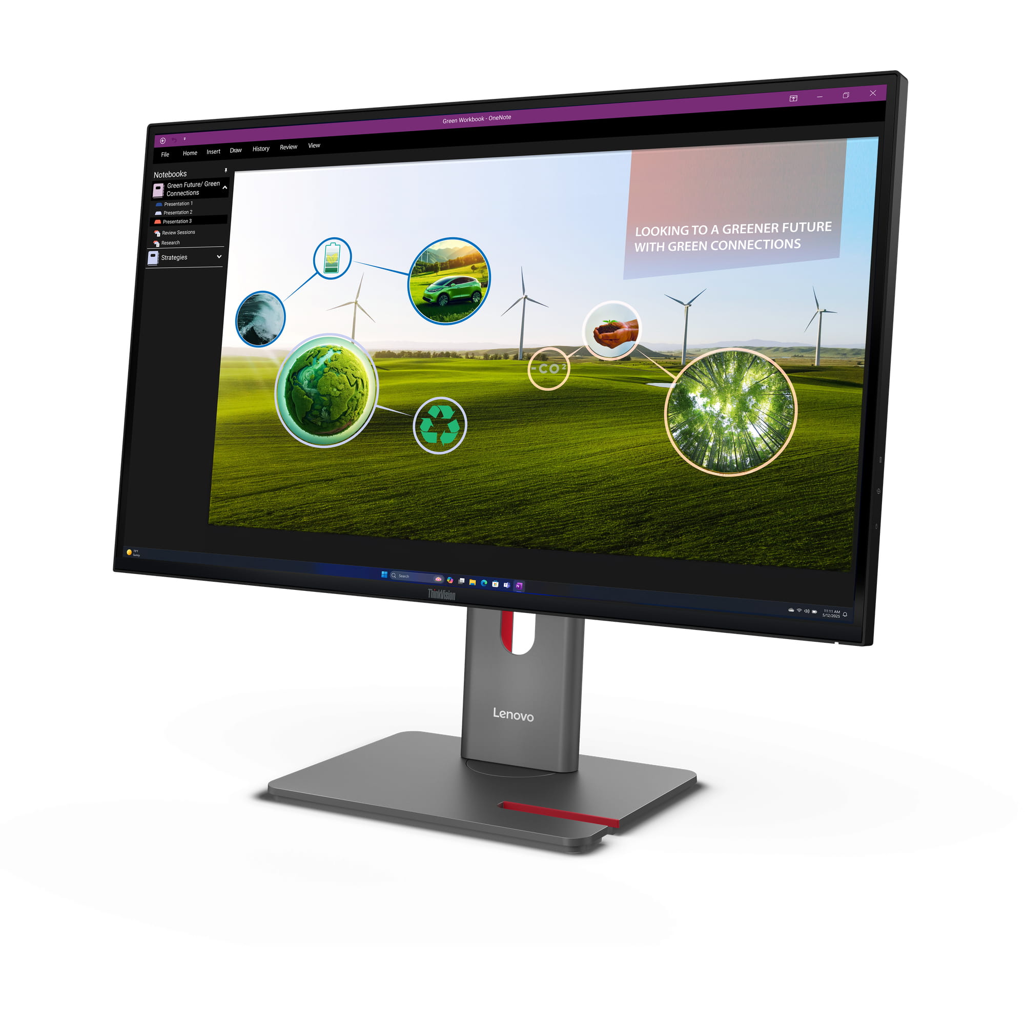 Lenovo ThinkVision P27Q-40 - LED-Monitor - 68.6 cm (27")