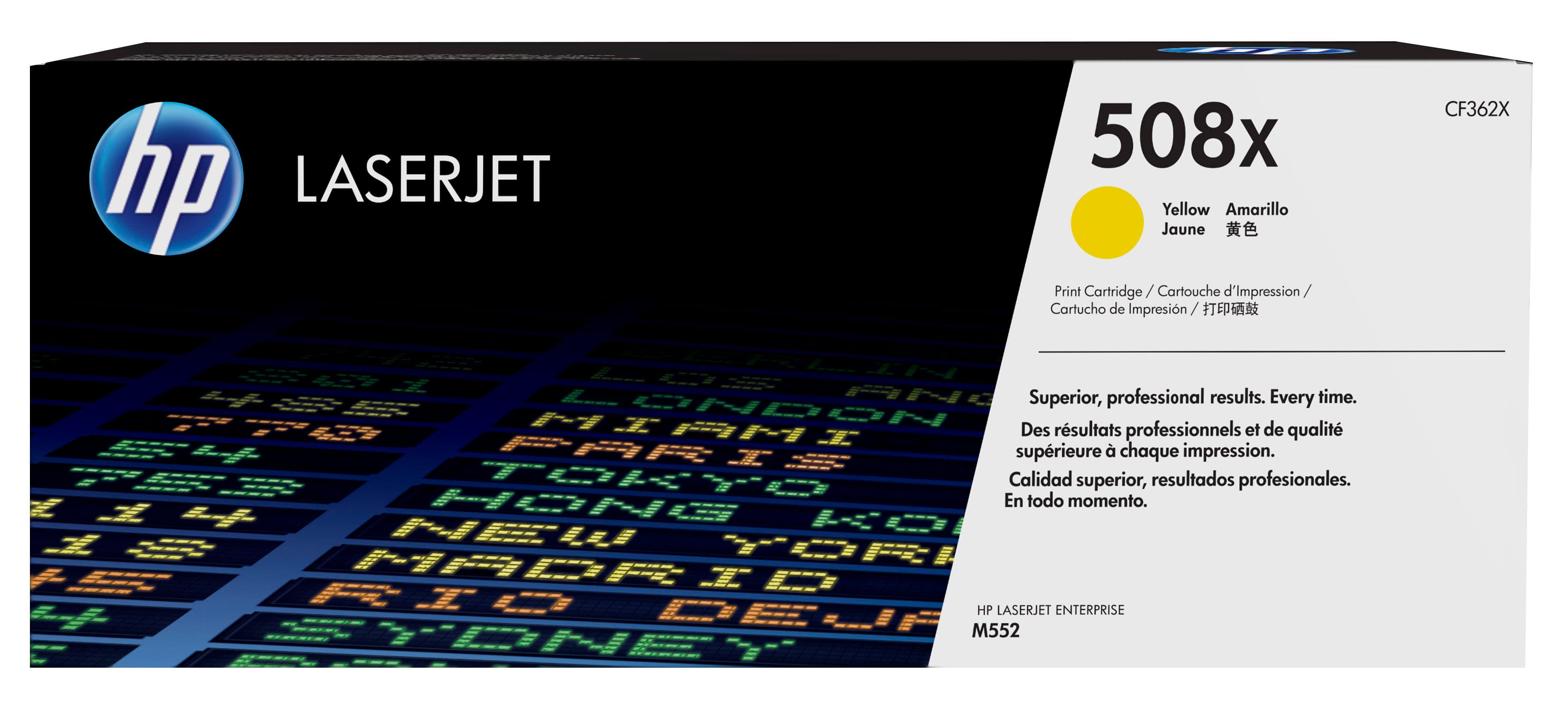 HP 508X - Hohe Ergiebigkeit - Gelb - original - LaserJet - Tonerpatrone (CF362X)