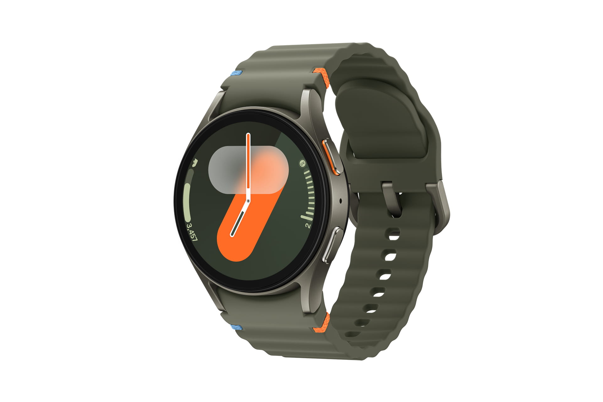 Samsung Galaxy Watch7 - 40 mm - intelligente Uhr mit Sportband - Gummi - Bandgröße: S/M - Anzeige 3.33 cm (1.3")