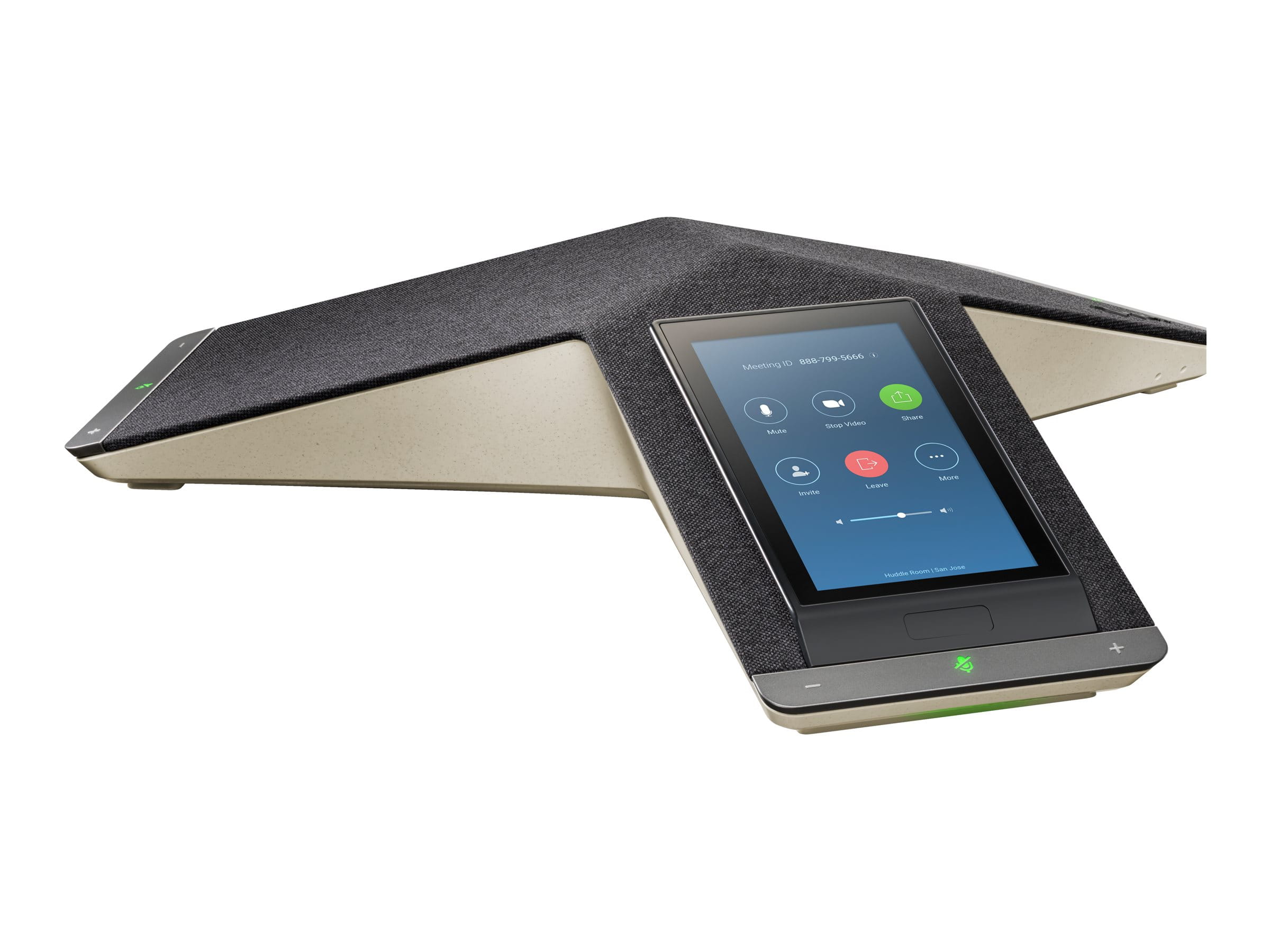 Poly HP Poly Trio C60 NR - VoIP-Konferenztelefon - mit Bluetooth-Schnittstelle mit Rufnummernanzeige/Anklopffunktion - IEEE 802.11a/b/g/n (Wi-Fi)
