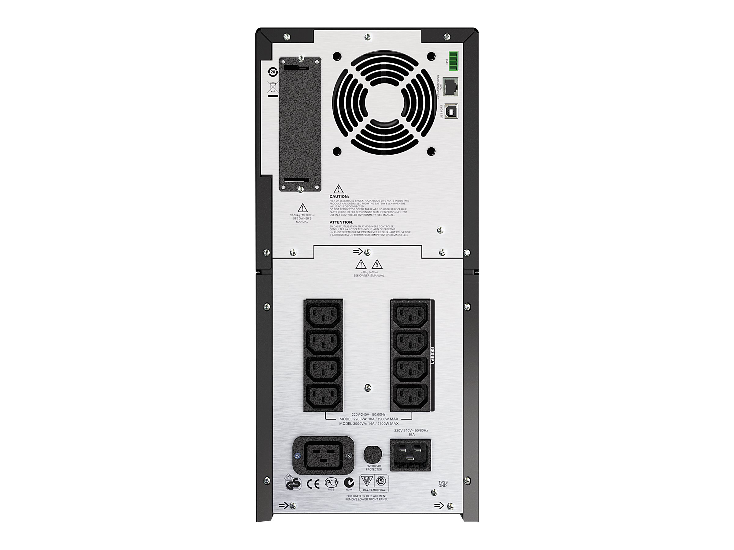 APC Smart-UPS 3000 LCD - USV - Wechselstrom 230 V - Line-Interactive-USV