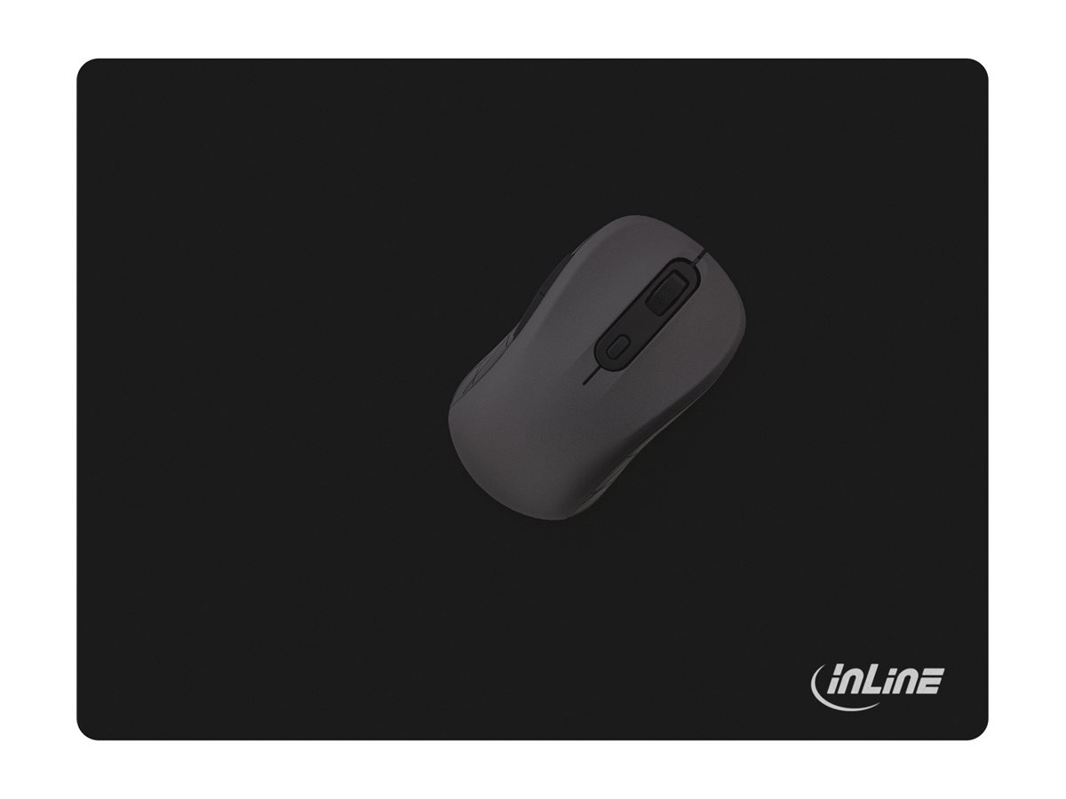 InLine Maus-Pad - Gaming Pad - 350x260x3mm - schwarz