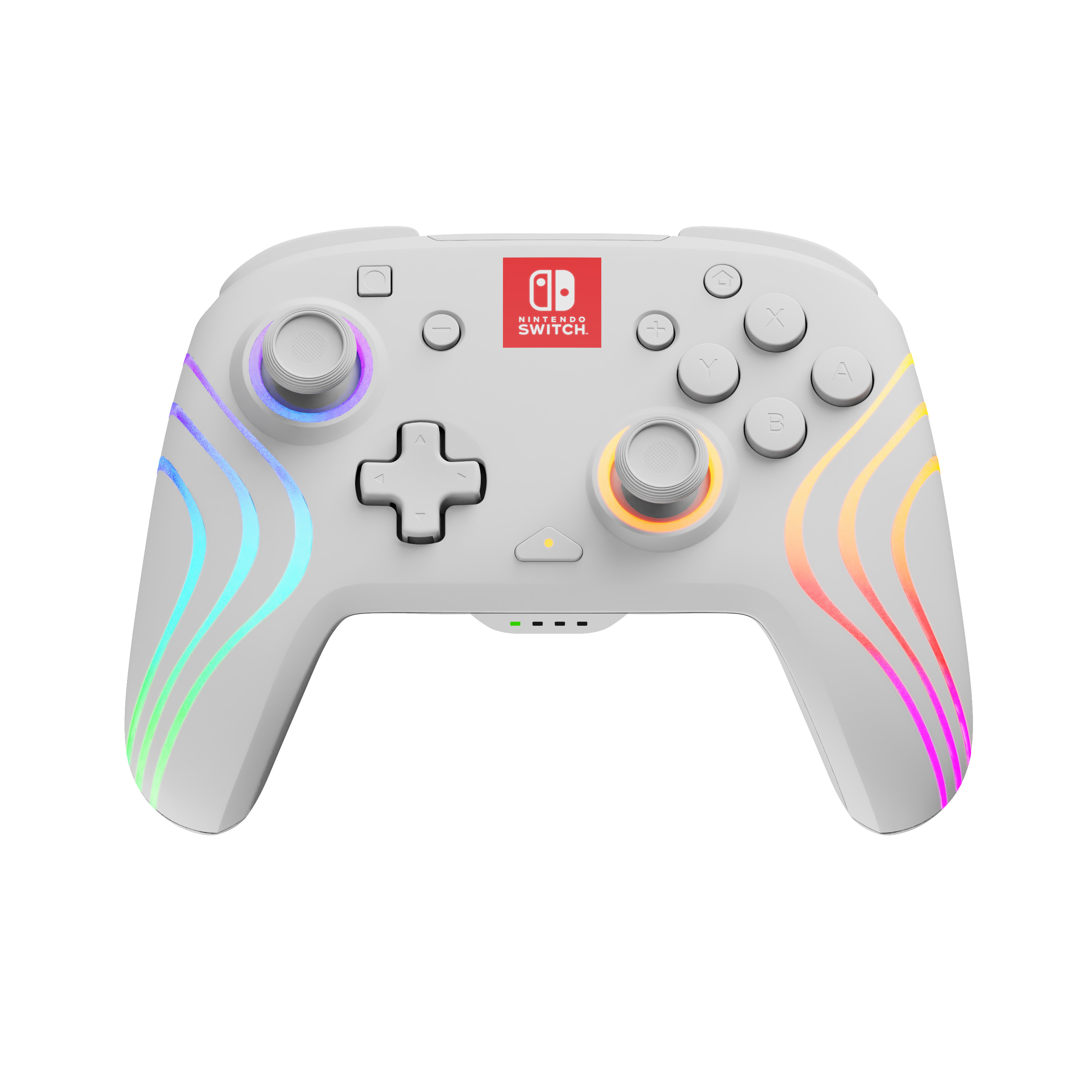 PDP Afterglow Wave, Gamepad, Nintendo Switch, Nintendo Switch Lite, Nintendo Switch OLED, Schaltfläche Zurück, D-Pad, Menü-Taste, Schaltfläche Teilen, Analog / Digital, Mehrfarbig, Verkabelt & Kabellos