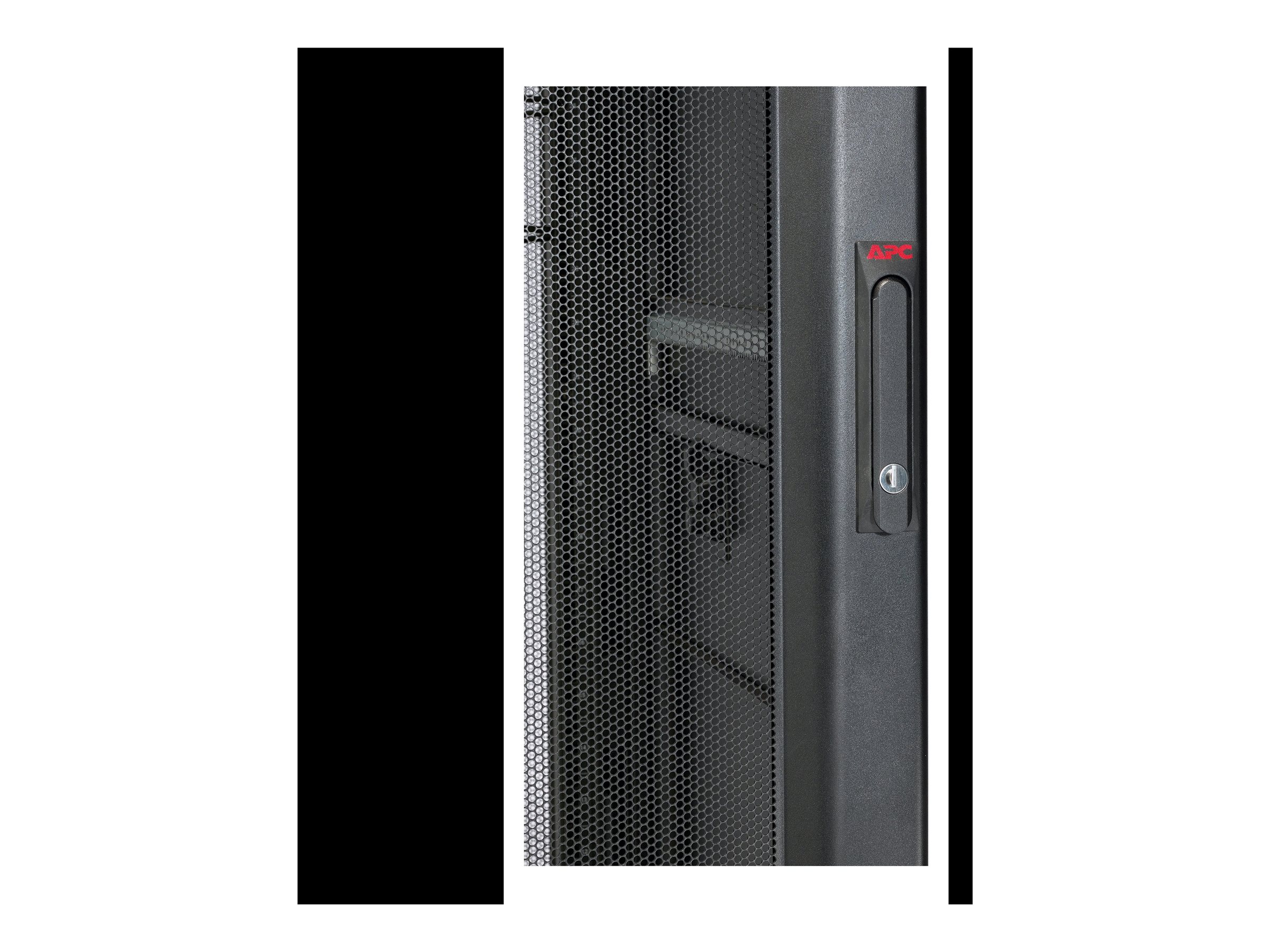 APC NetShelter SX Enclosure with Sides - Schrank - Schwarz - 45U - 48.3 cm (19")