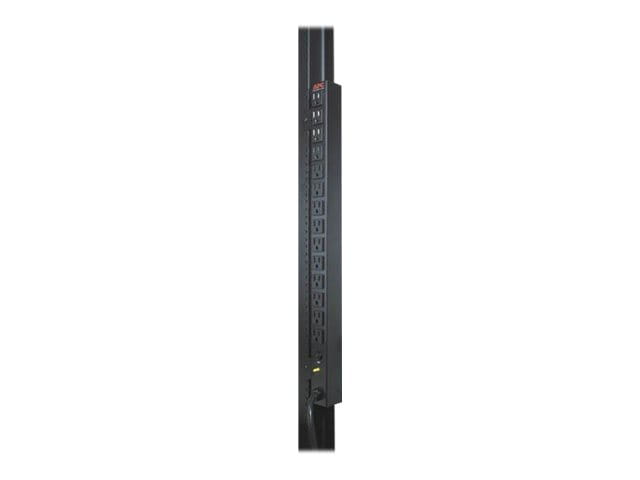 APC Steckdosenleiste (Rack - einbaufähig) - Wechselstrom 120 V - Eingabe, Eingang NEMA L5-20 - Ausgangsanschlüsse: 14 (NEMA 5-15)