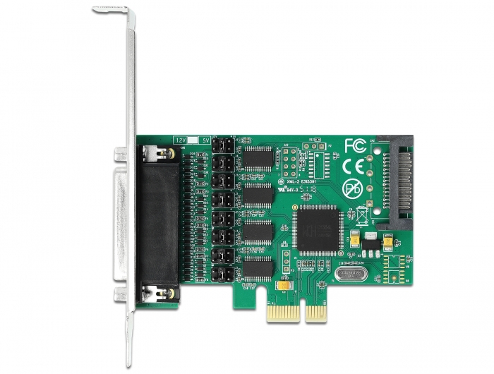 Delock PCI Express Card to 4 x Serial RS-232