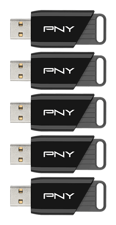 PNY Attaché X, 32 GB, USB Typ-A, 3.2 Gen 1 (3.1 Gen 1), 130 MB/s, Dia, Schwarz